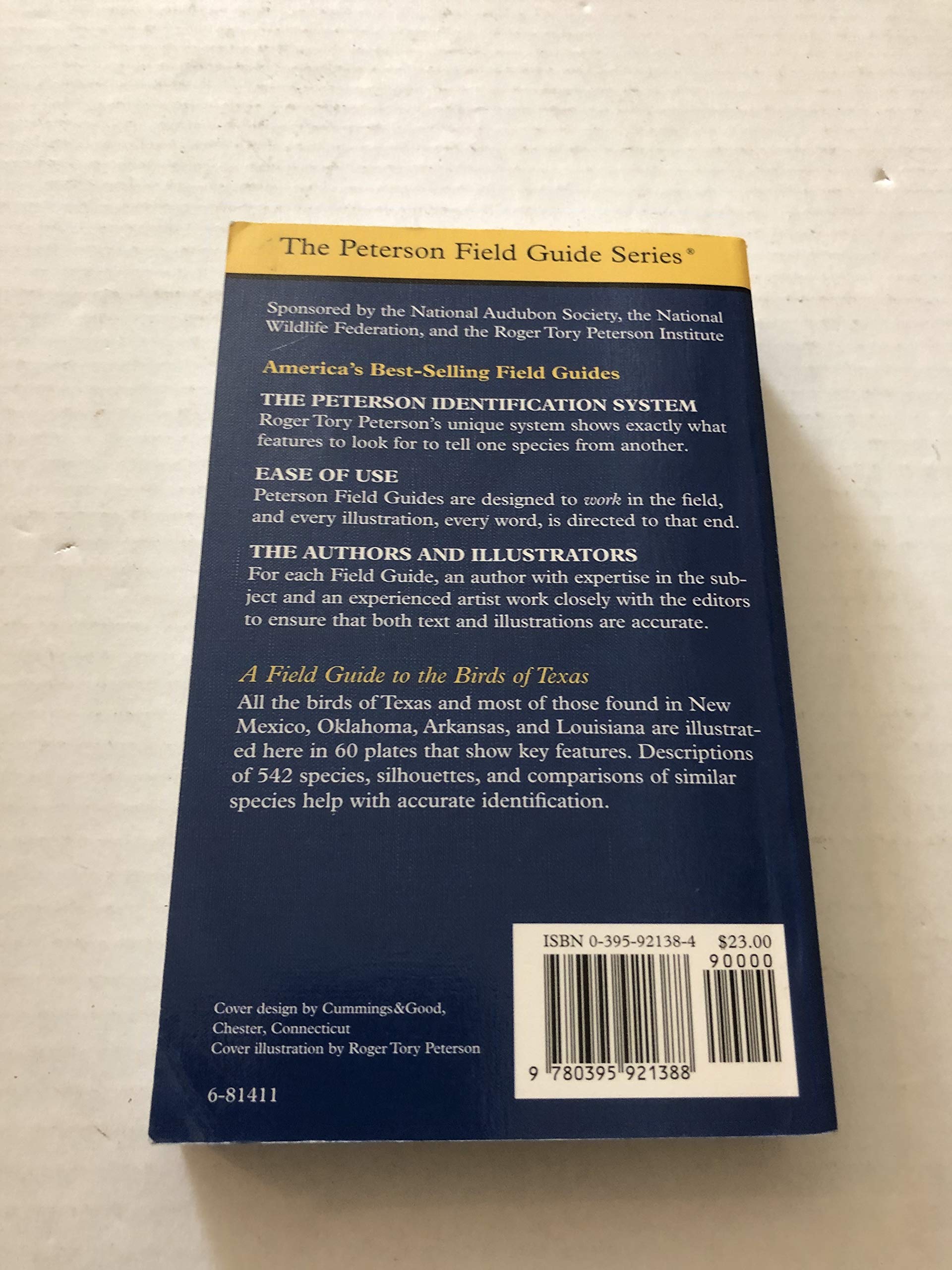 A Field Guide to the Birds of Texas: and Adjacent States (Peterson Field Guides)