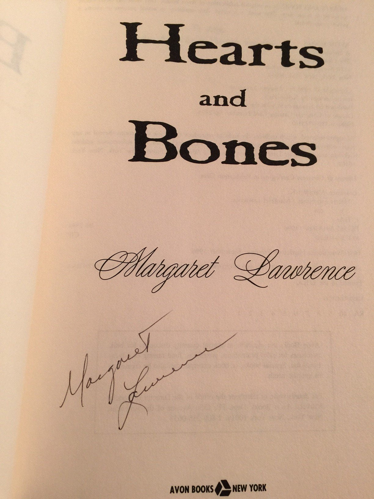 Hearts and Bones used book depot