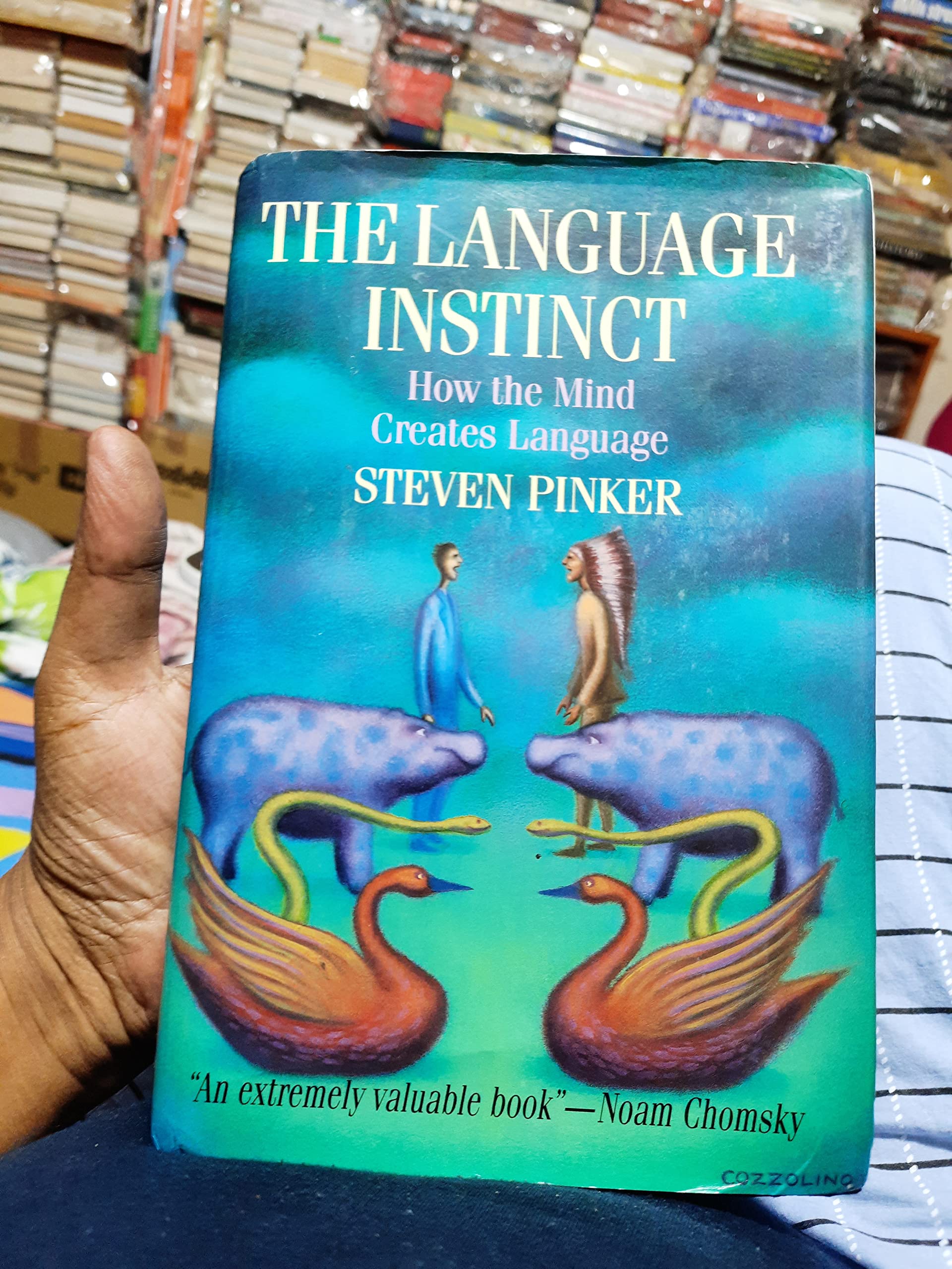 The Language Instinct: How the Mind Creates Language used book depot