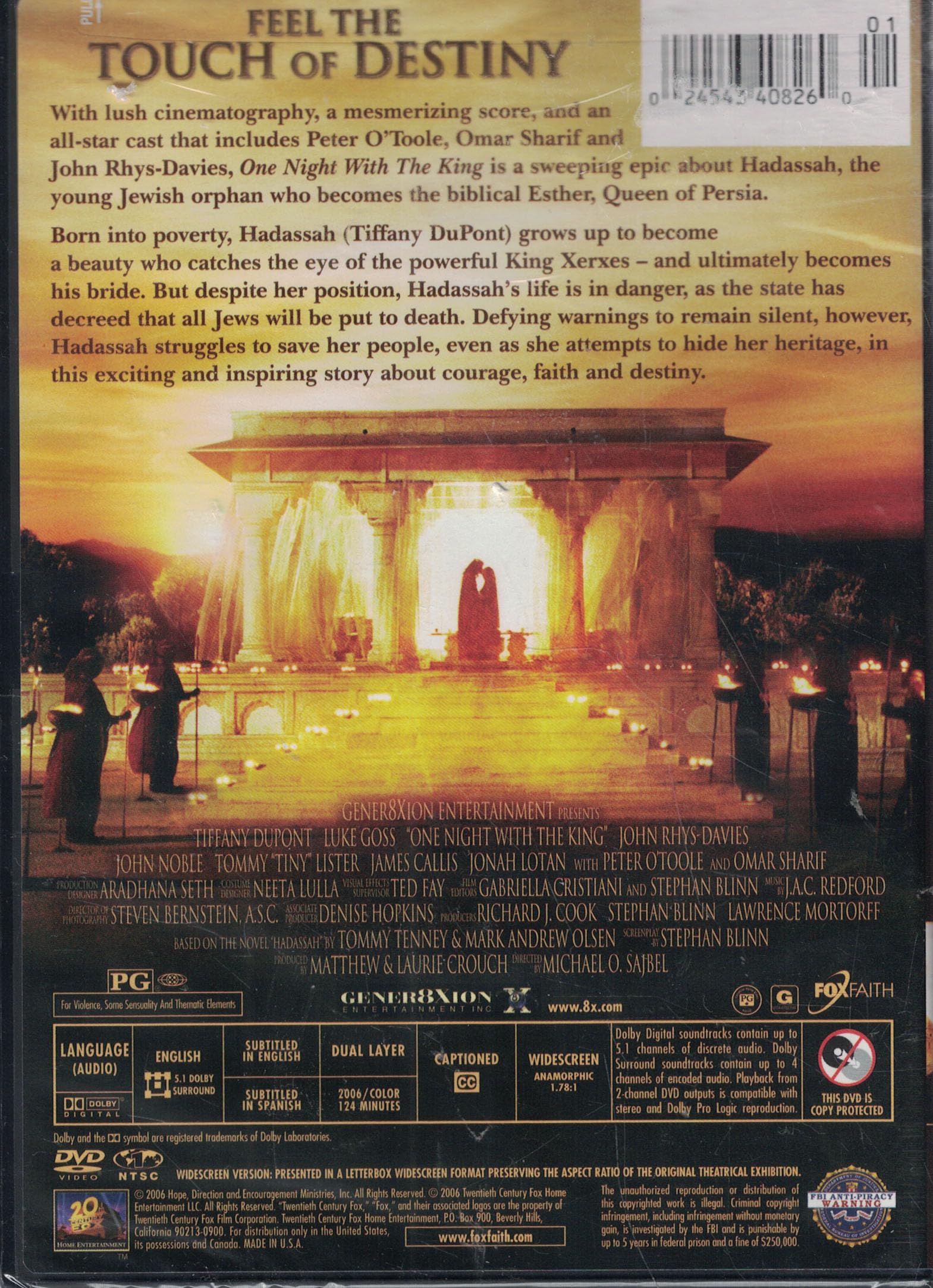 One Night with the King [DVD] used book depot