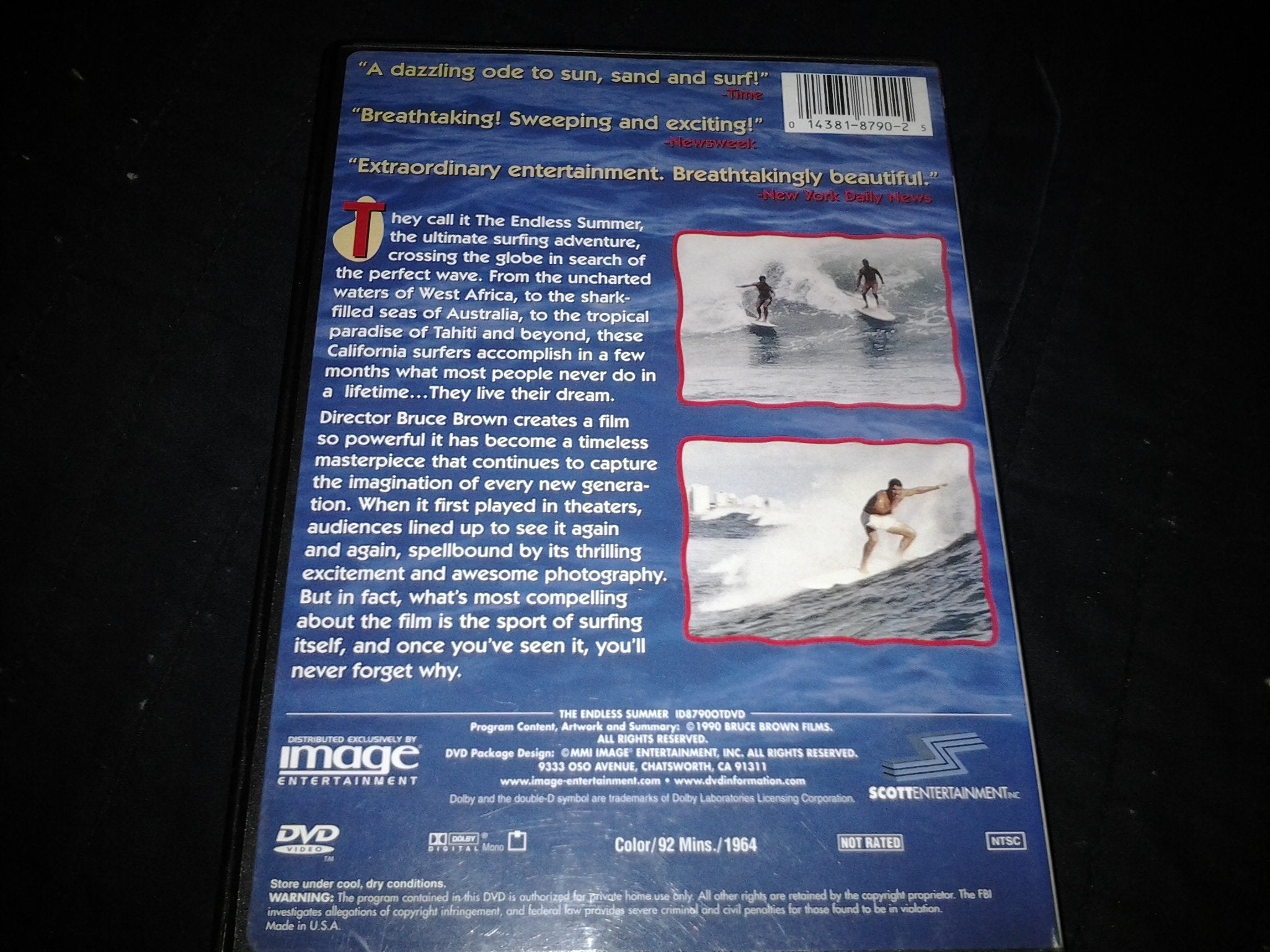 The Endless Summer [DVD] used book depot