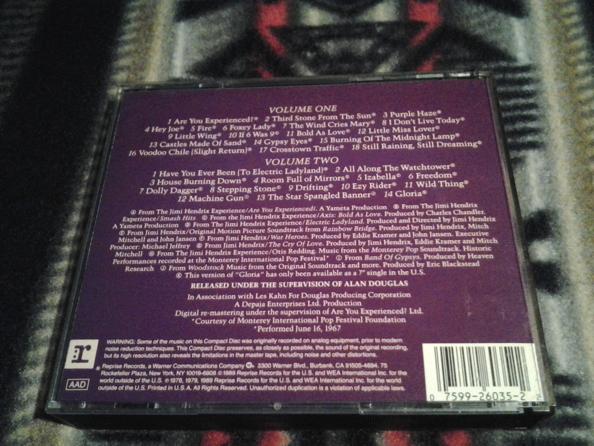 The Essential Jimi Hendrix, Volumes One and Two used book depot