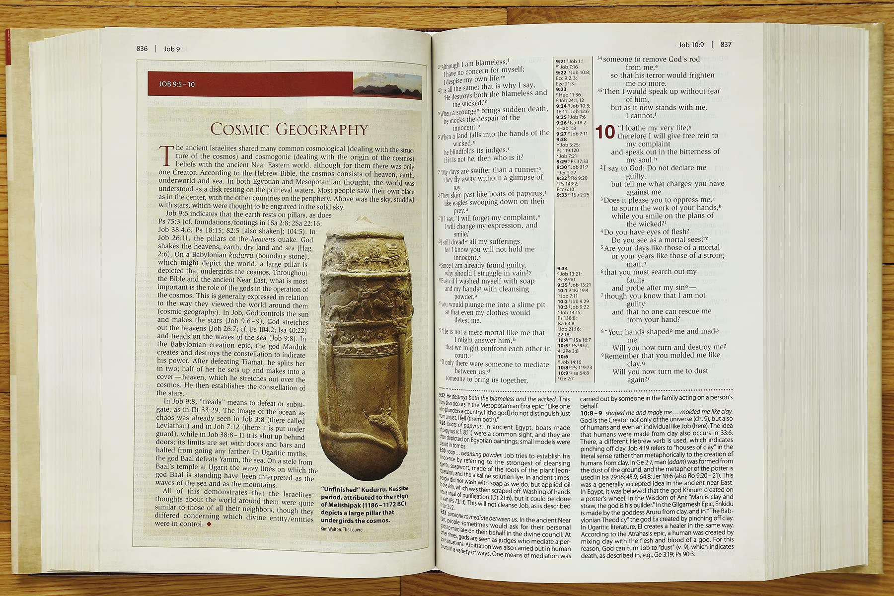 NIV, Cultural Backgrounds Study Bible (Context Changes Everything), Hardcover, Red Letter: Bringing to Life the Ancient World of Scripture used book depot