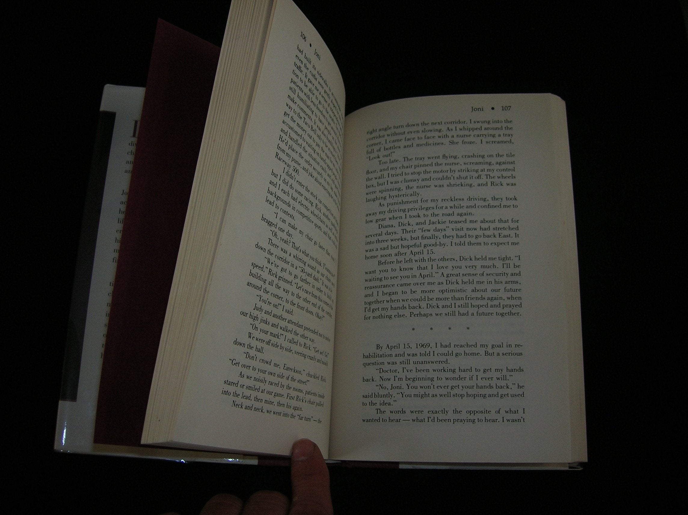 Joni: An Unforgettable Story used book depot