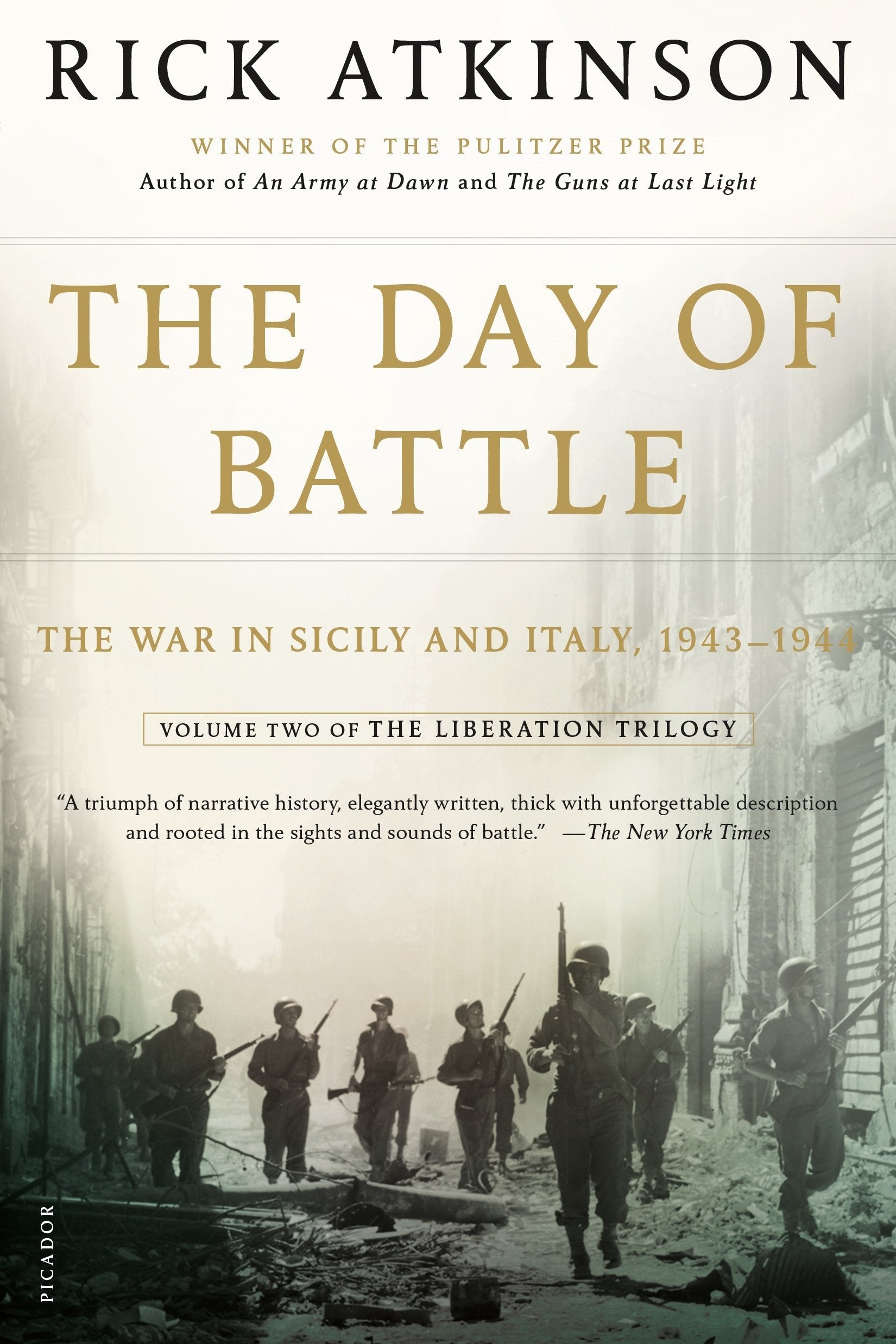 The Day of Battle: The War in Sicily and Italy, 1943-1944 (The Liberation Trilogy, 2) used book depot