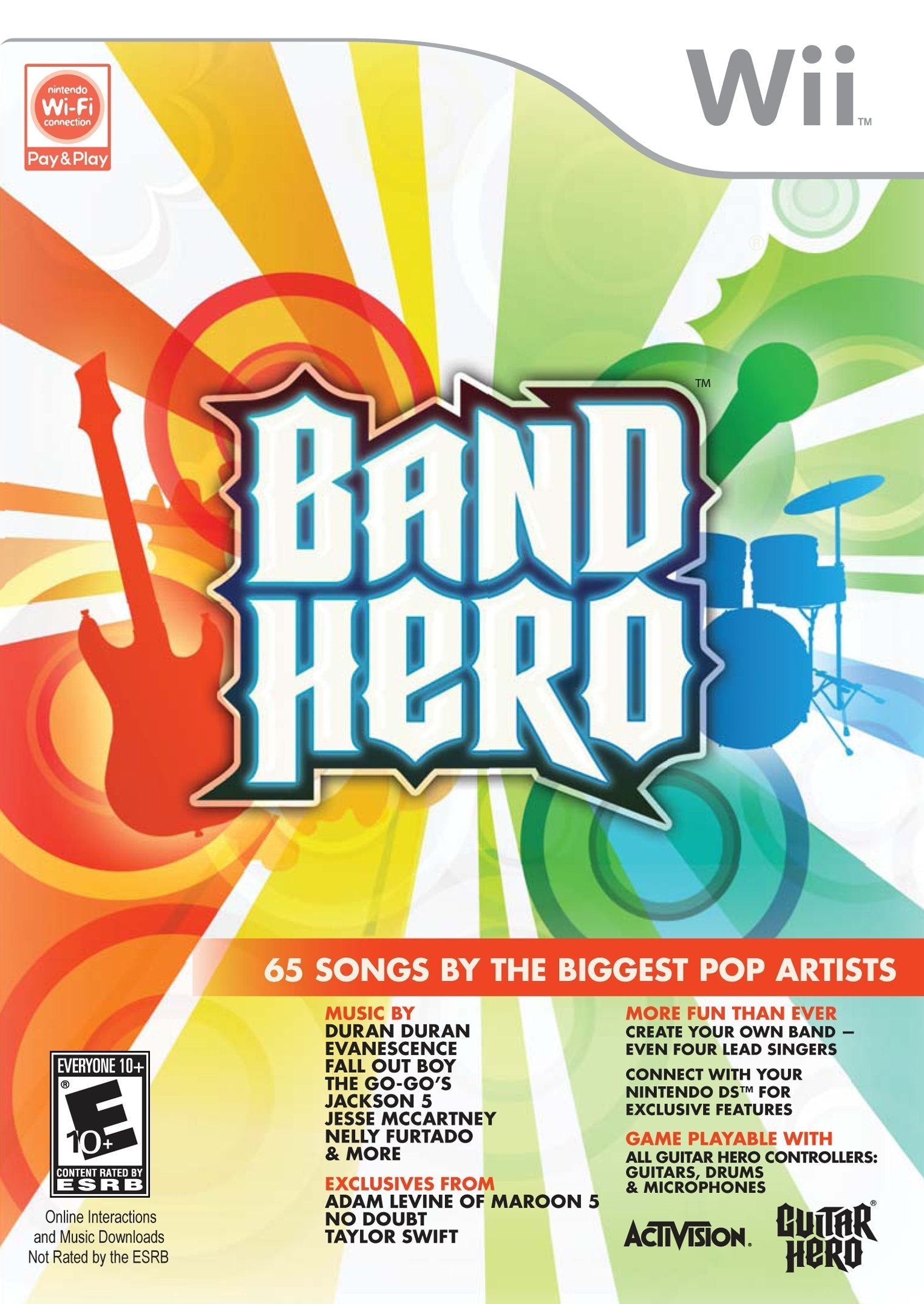 Band Hero featuring Taylor Swift - Stand Alone Software - Nintendo Wii used book depot