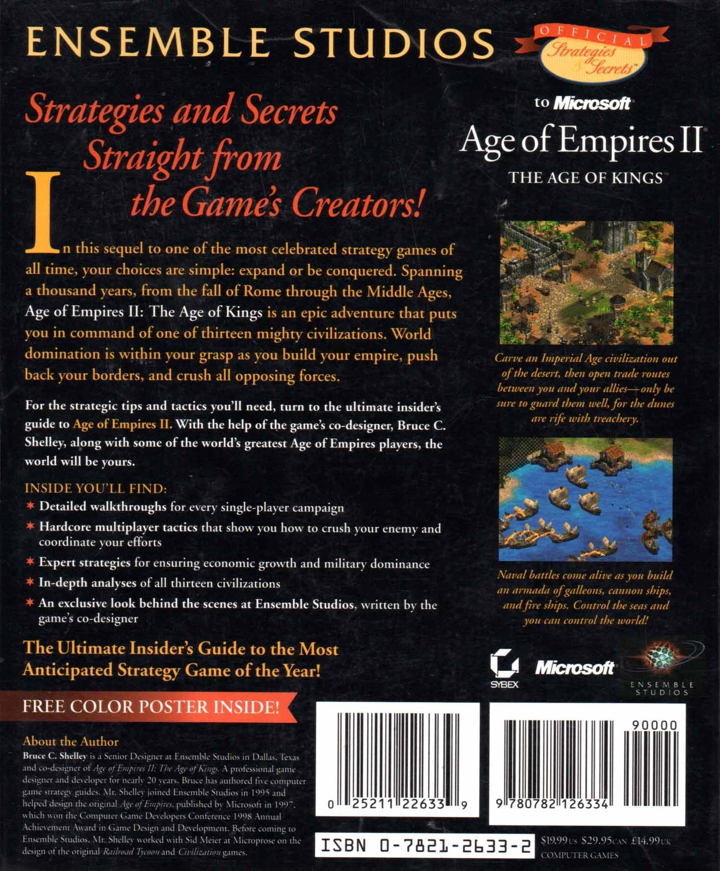 Ensemble Studios Official Strategies & Secrets to Microsoft's Age of Empires II: The Age of Kings