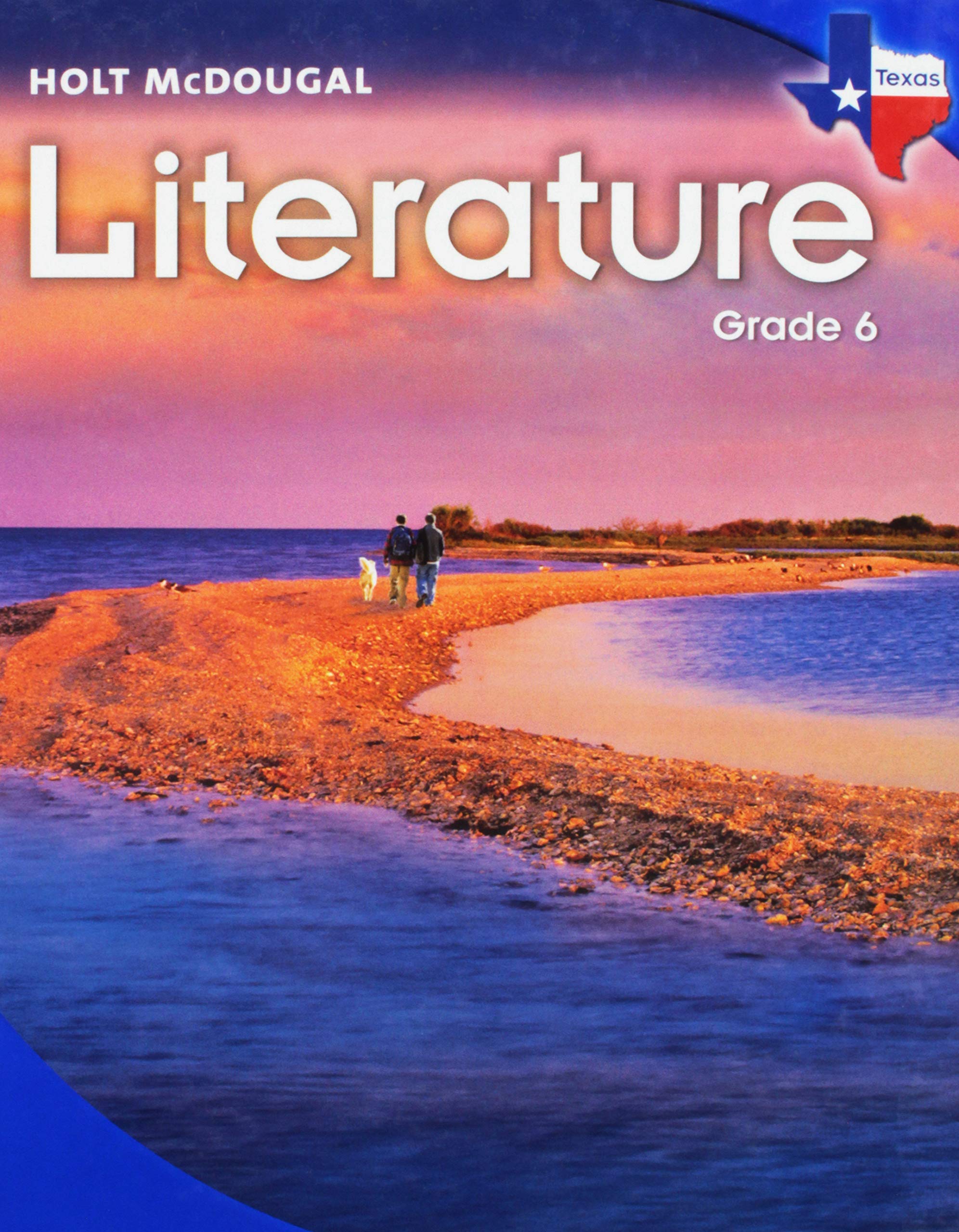 Holt McDougal Literature Texas: Student Edition Grade 06 2010 used book depot