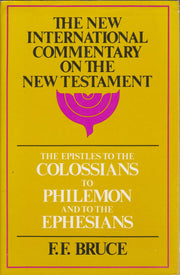 The Epistles to the Colossians, to Philemon, and to the Ephesians (The New International Commentary on the New Testament) used book depot