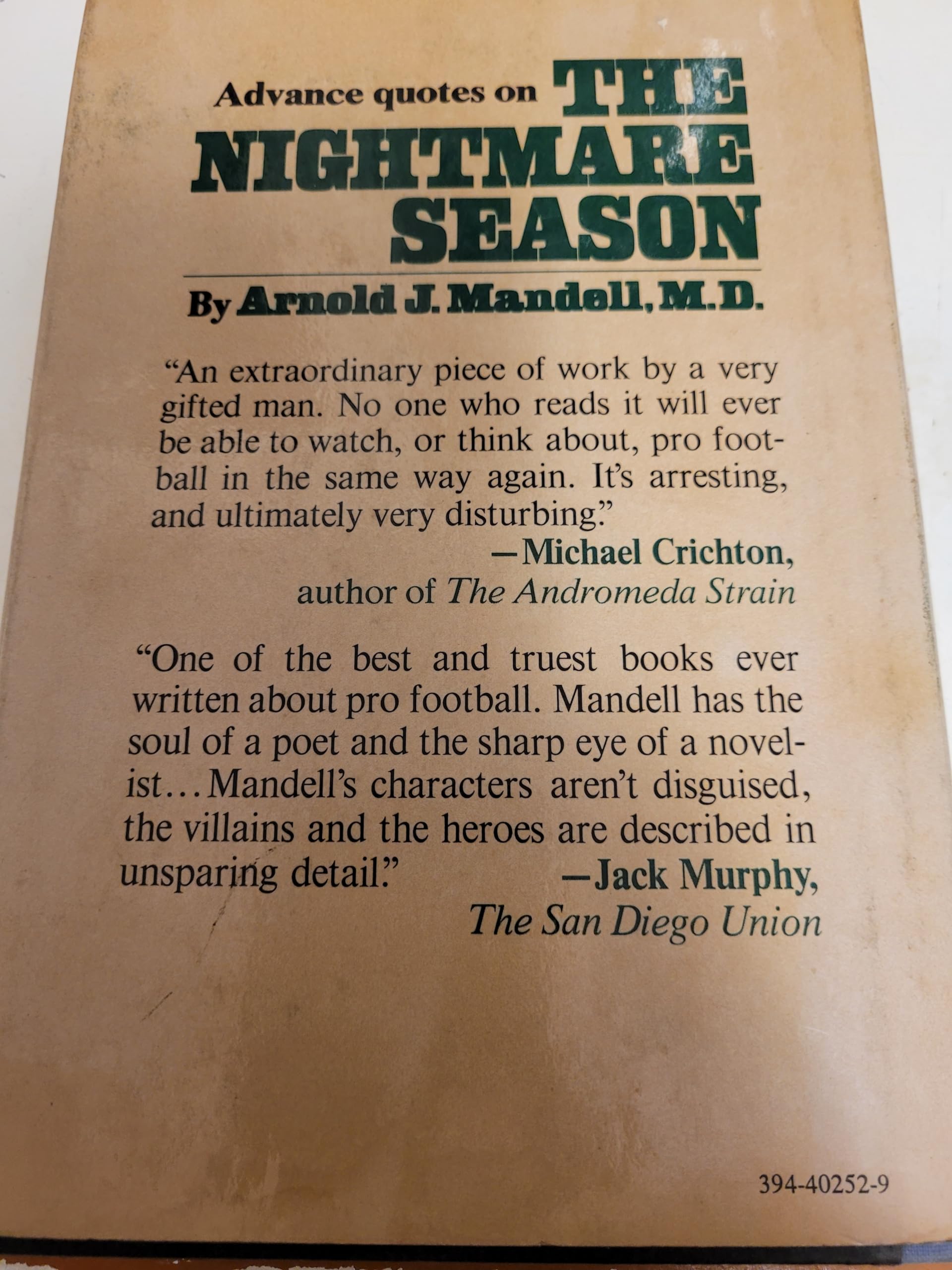 The Nightmare Season