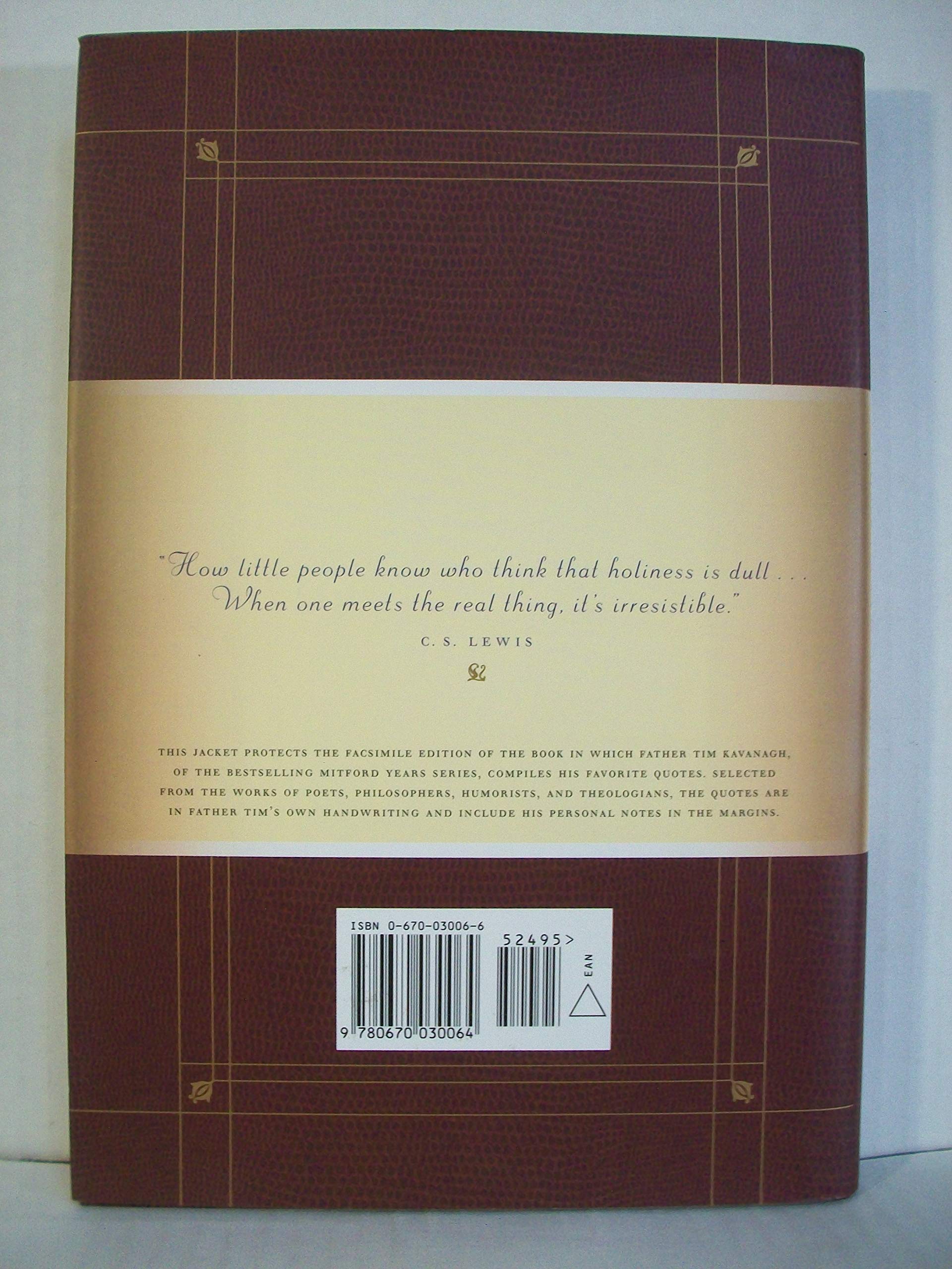Patches of Godlight: Father Tim's Favorite Quotes (Mitford Years) used book depot