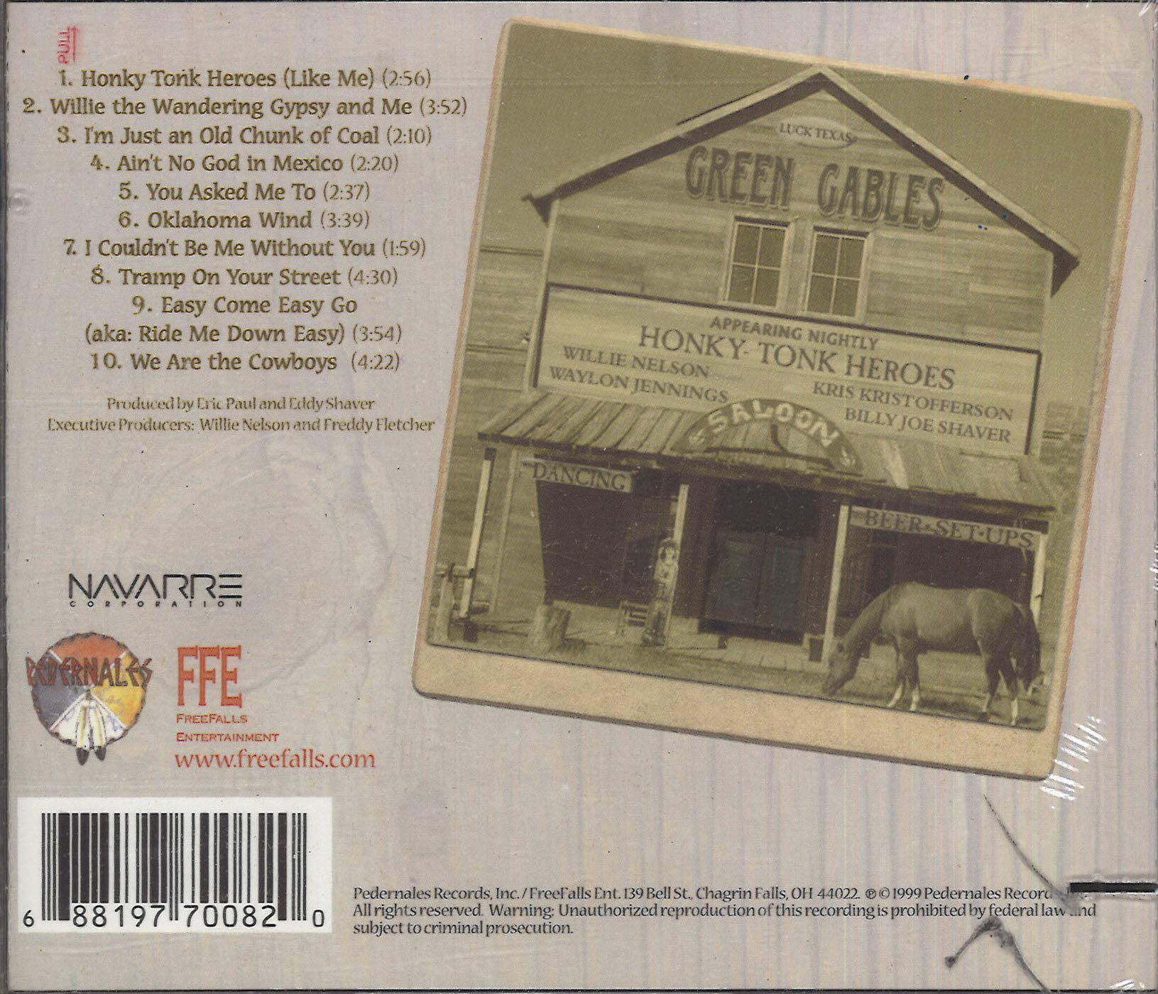 Honky Tonk Heroes used book depot