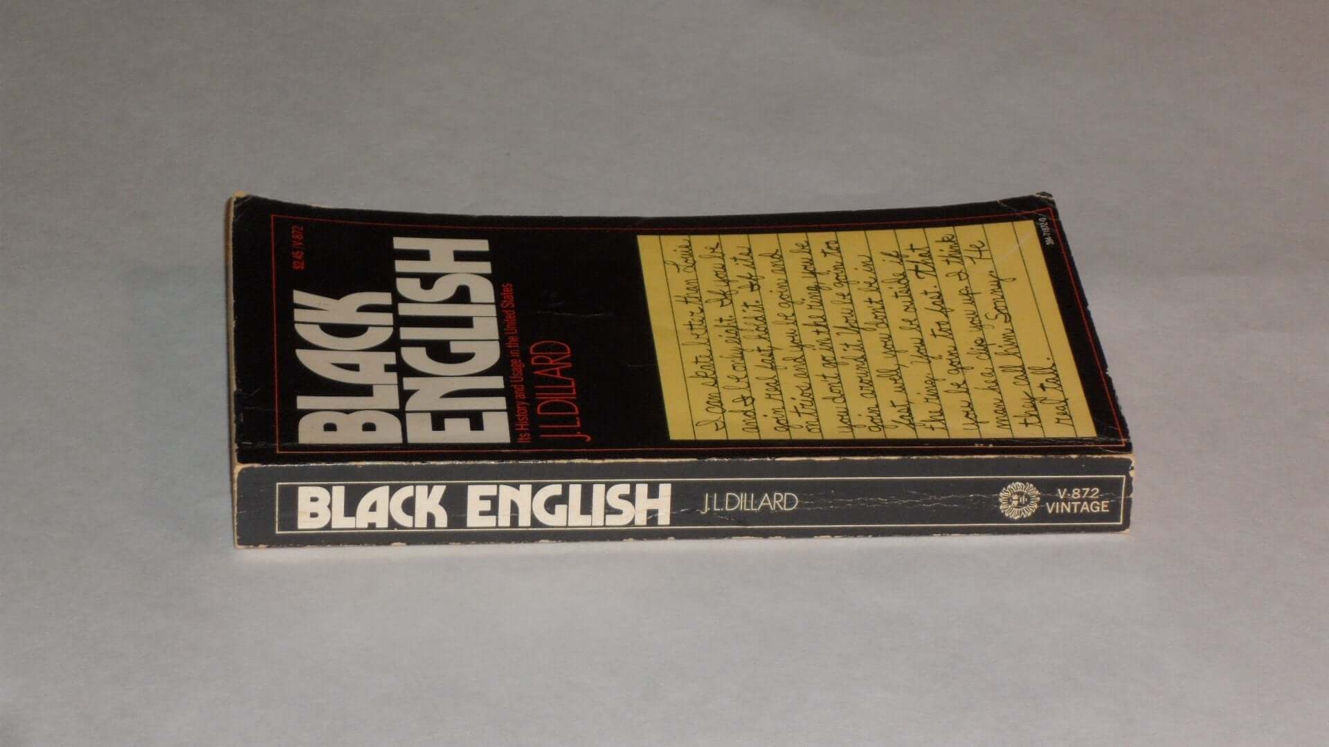 Black English used book depot