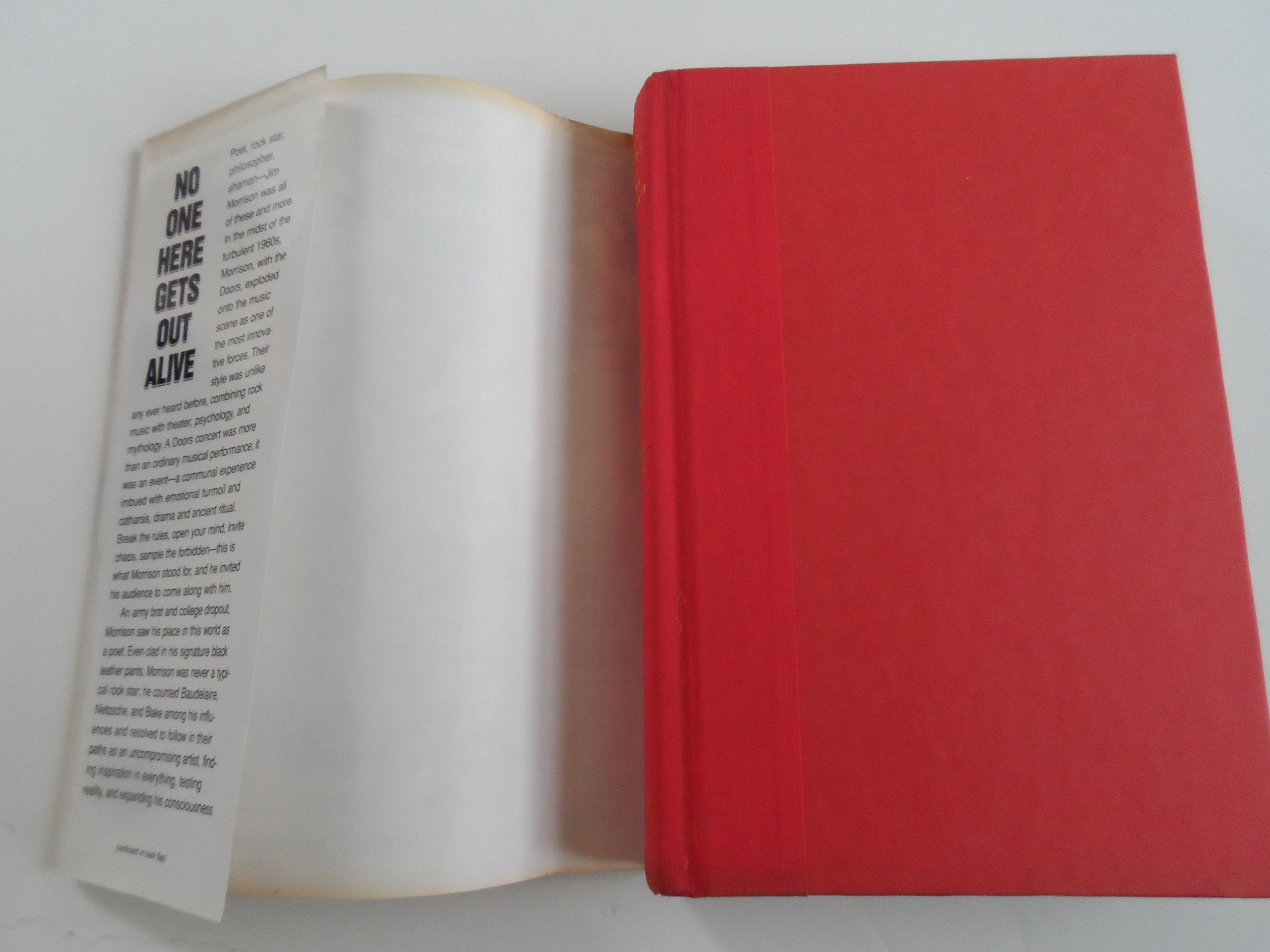 No One Here Gets Out Alive: The Celebrated Biography of Jim Morrison used book depot