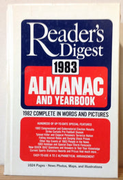Reader's Digest 1983 Almanac And Yearbook used book depot