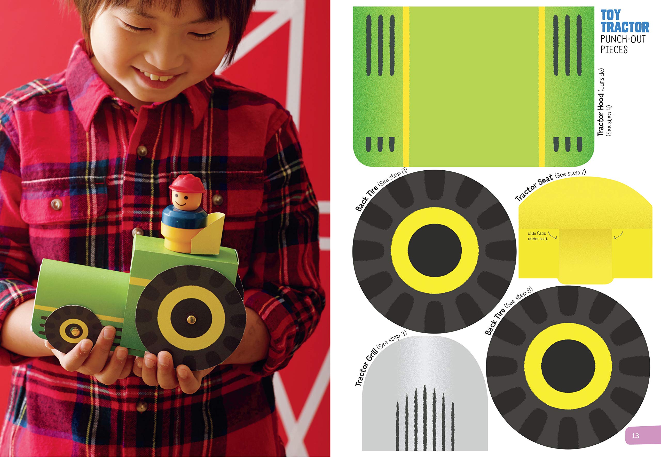 Farmers Market Create-and-Play Activity Book: 100 Stickers + Games, Crafts & Fun! used book depot