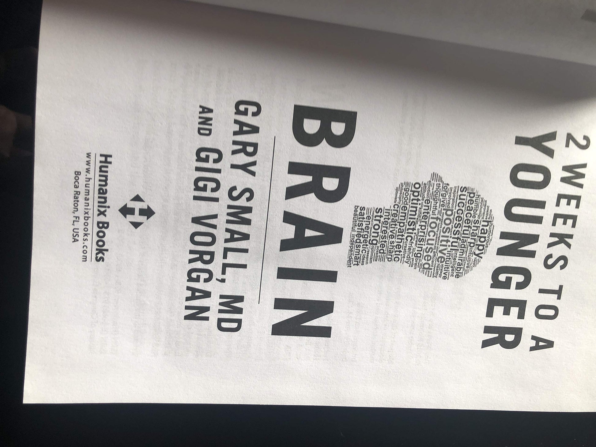 2 Weeks To A Younger Brain used book depot