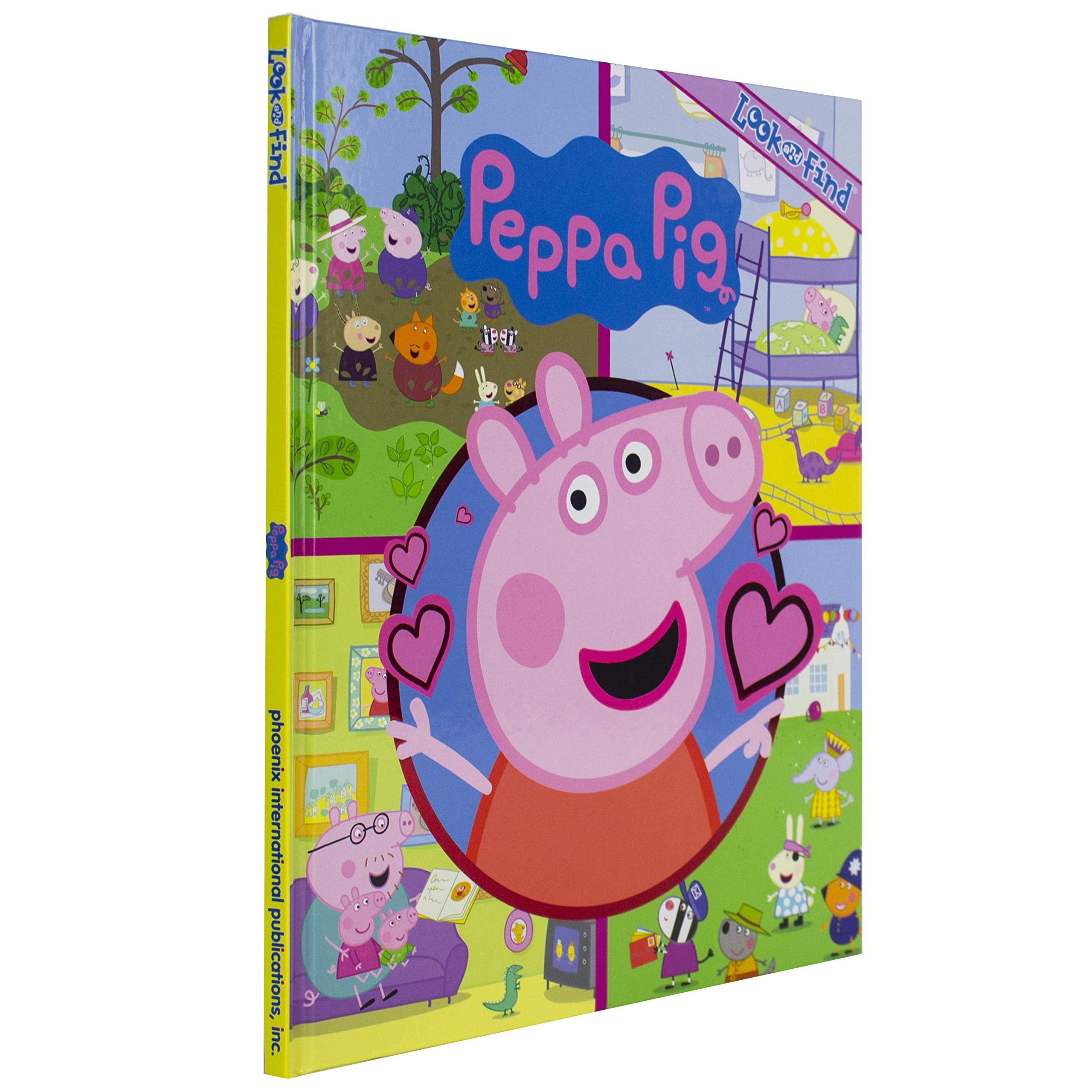 Peppa Pig Look and Find Activity Book - PI Kids used book depot