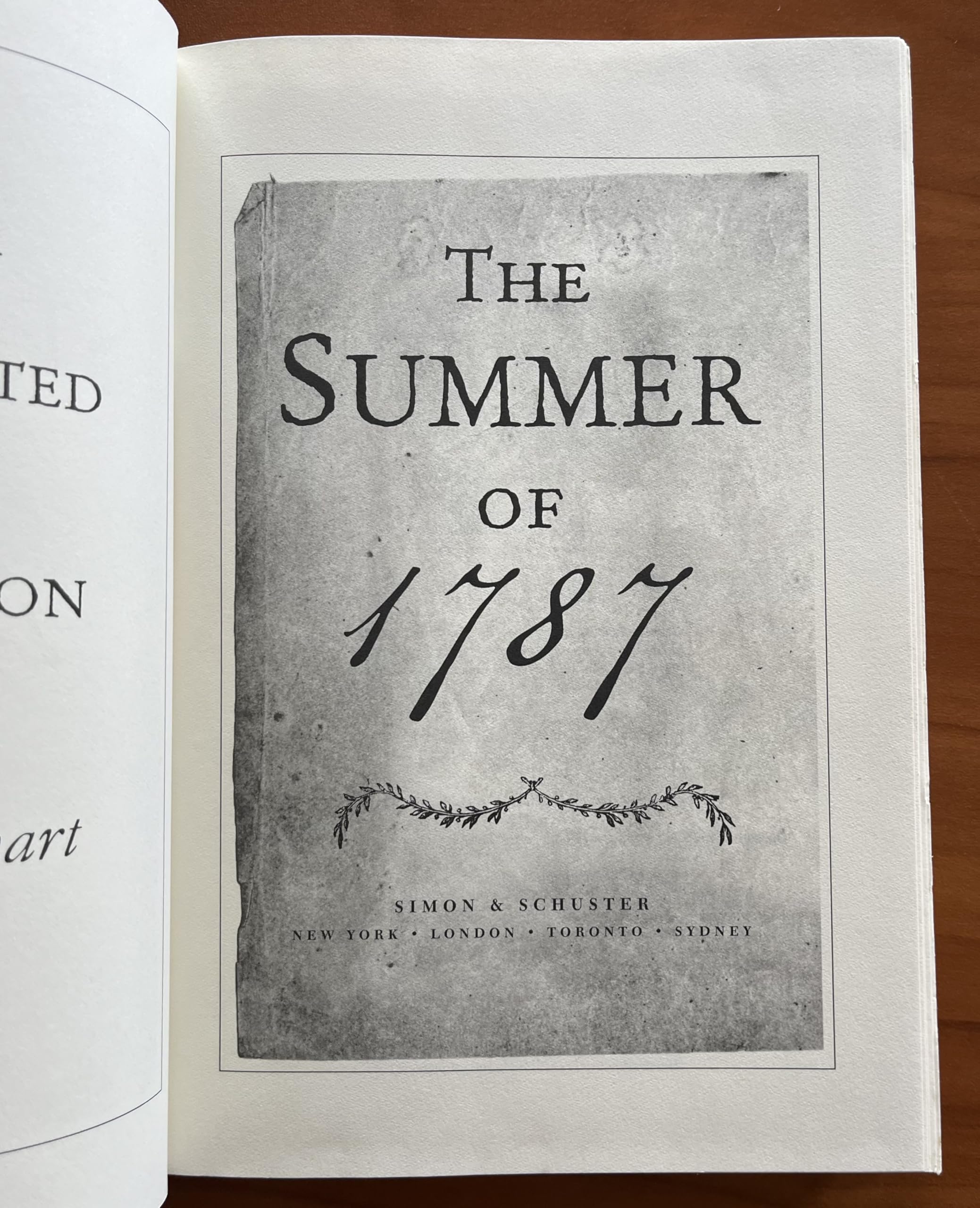 The Summer of 1787: The Men Who Invented the Constitution