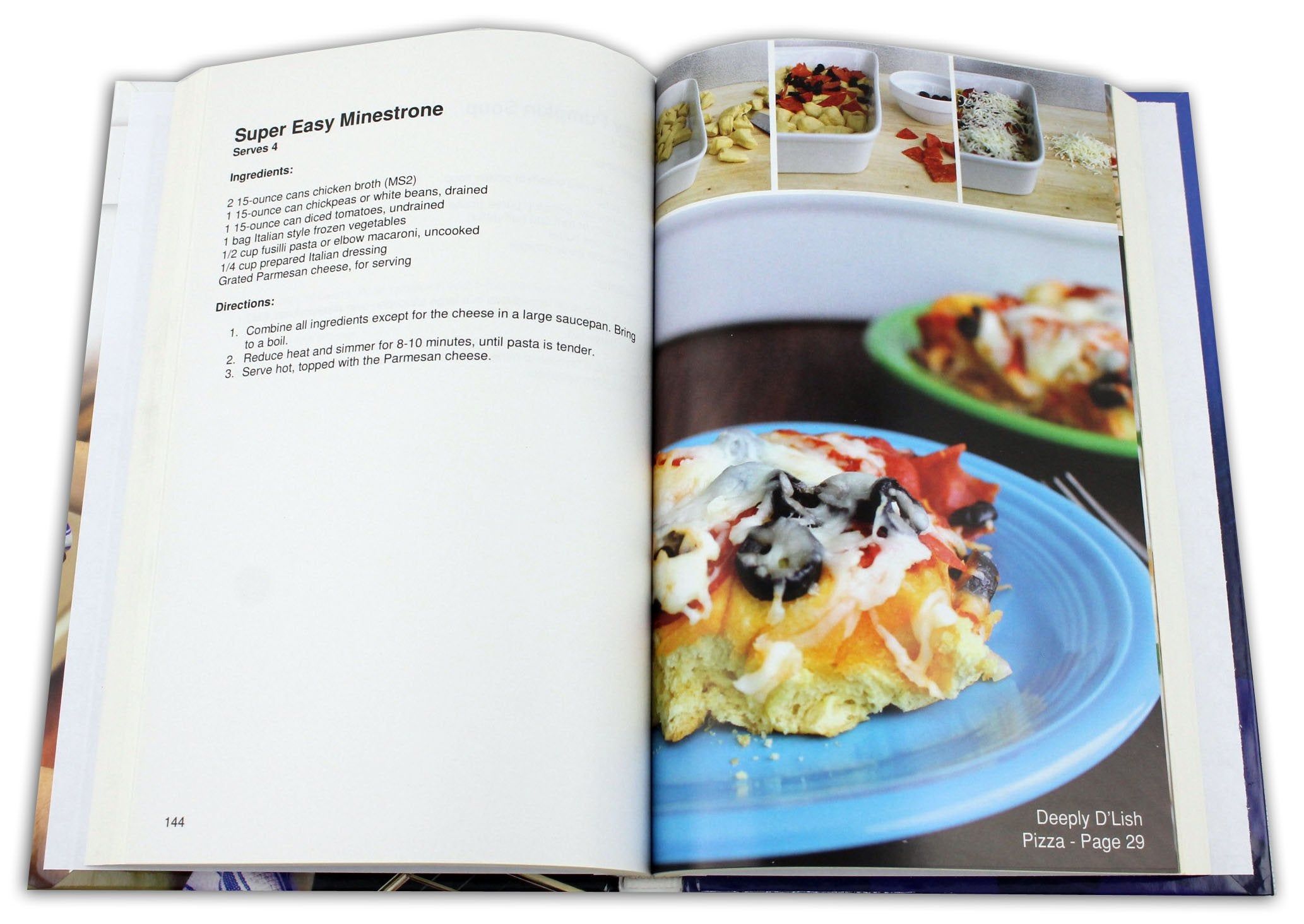 Dump Dinners, Quick and Easy Dinner Recipes by Cathy Mitchell used book depot