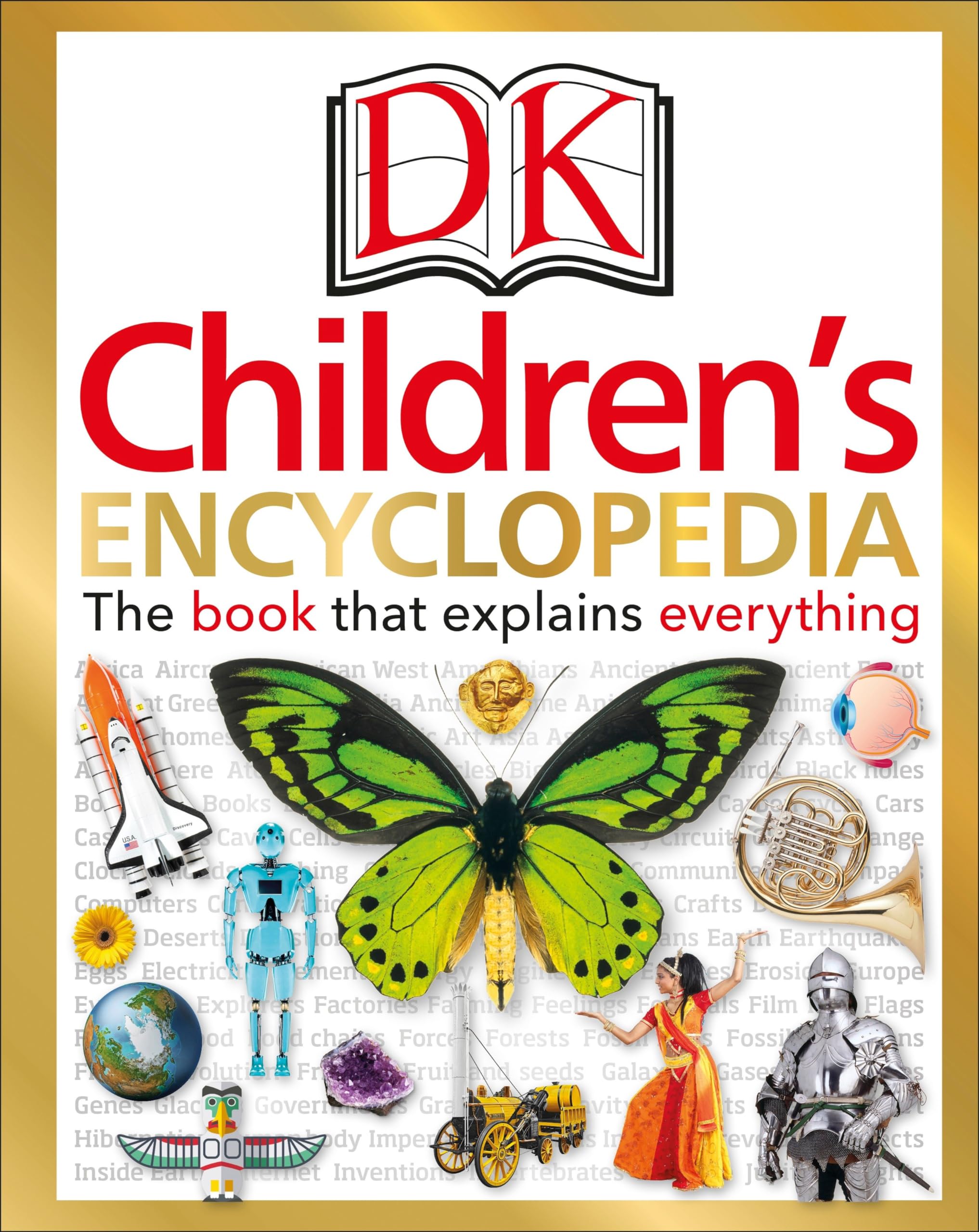 DK Children's Encyclopedia: The Book that Explains Everything used book depot