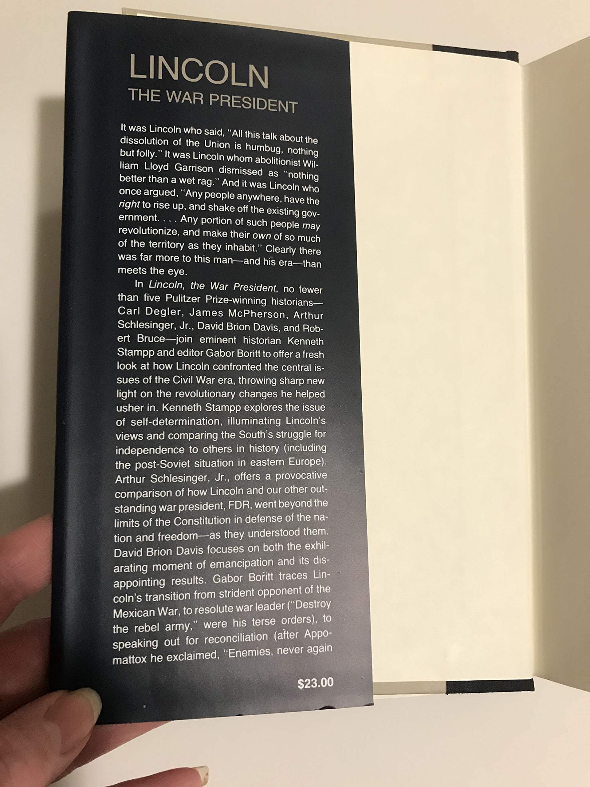 Lincoln, the War President: The Gettysburg Lectures (Gettysburg Civil War Institute Books) used book depot