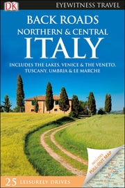 DK Eyewitness Back Roads Northern and Central Italy (Travel Guide) used book depot