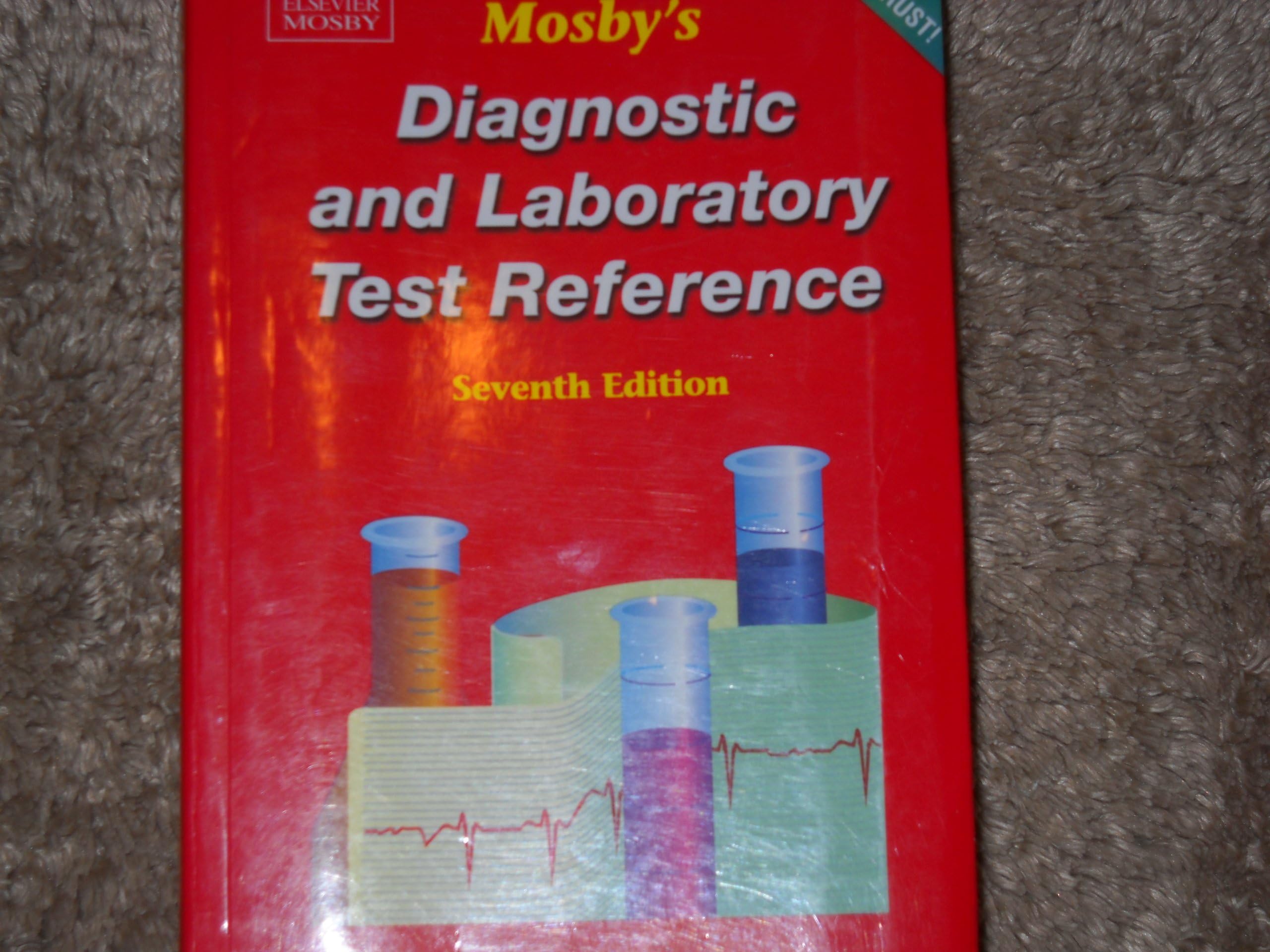 Mosby's Diagnostic and Laboratory Test Reference (7th Edition) used book depot