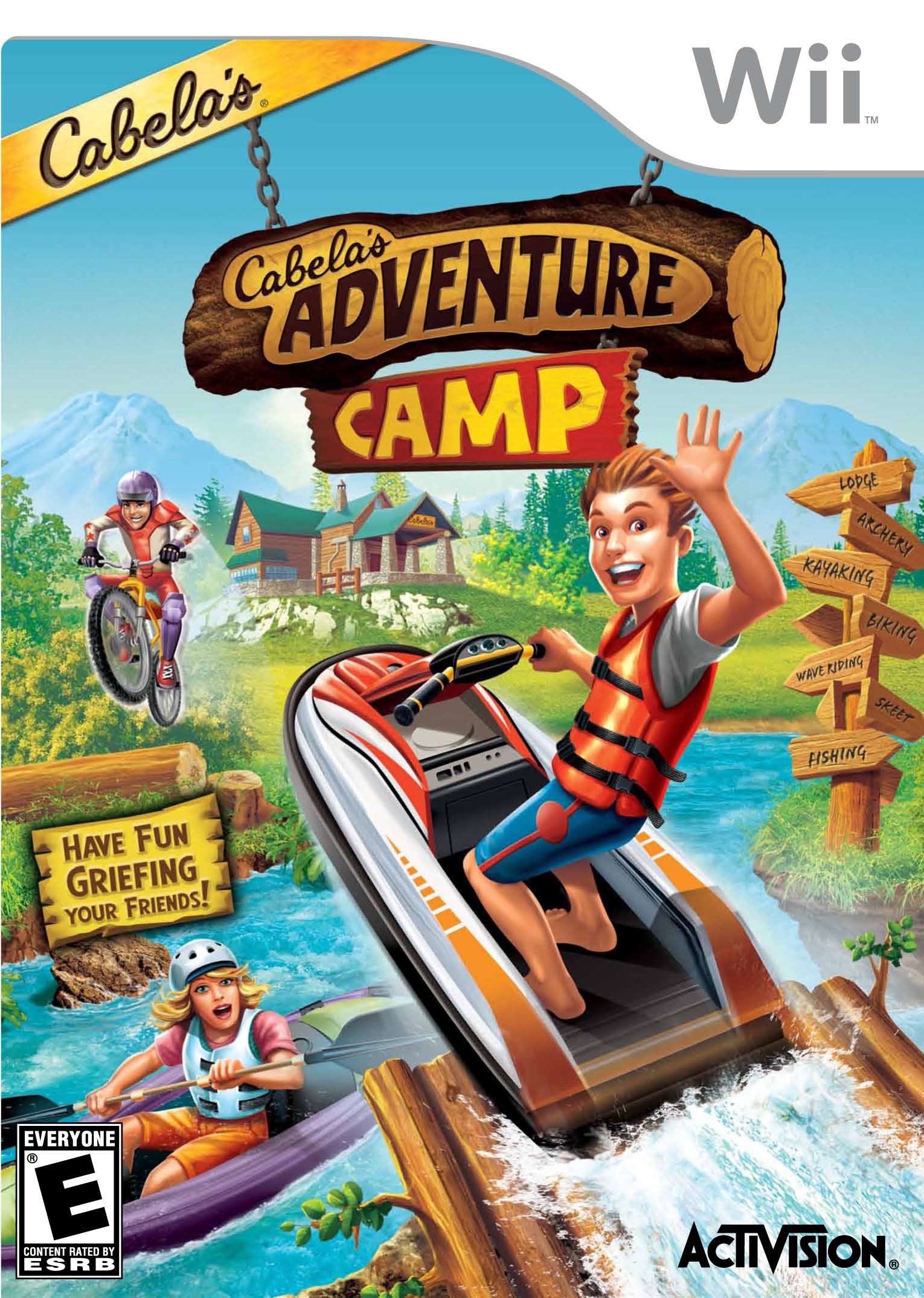 Cabela's Adventure Camp - Nintendo Wii used book depot