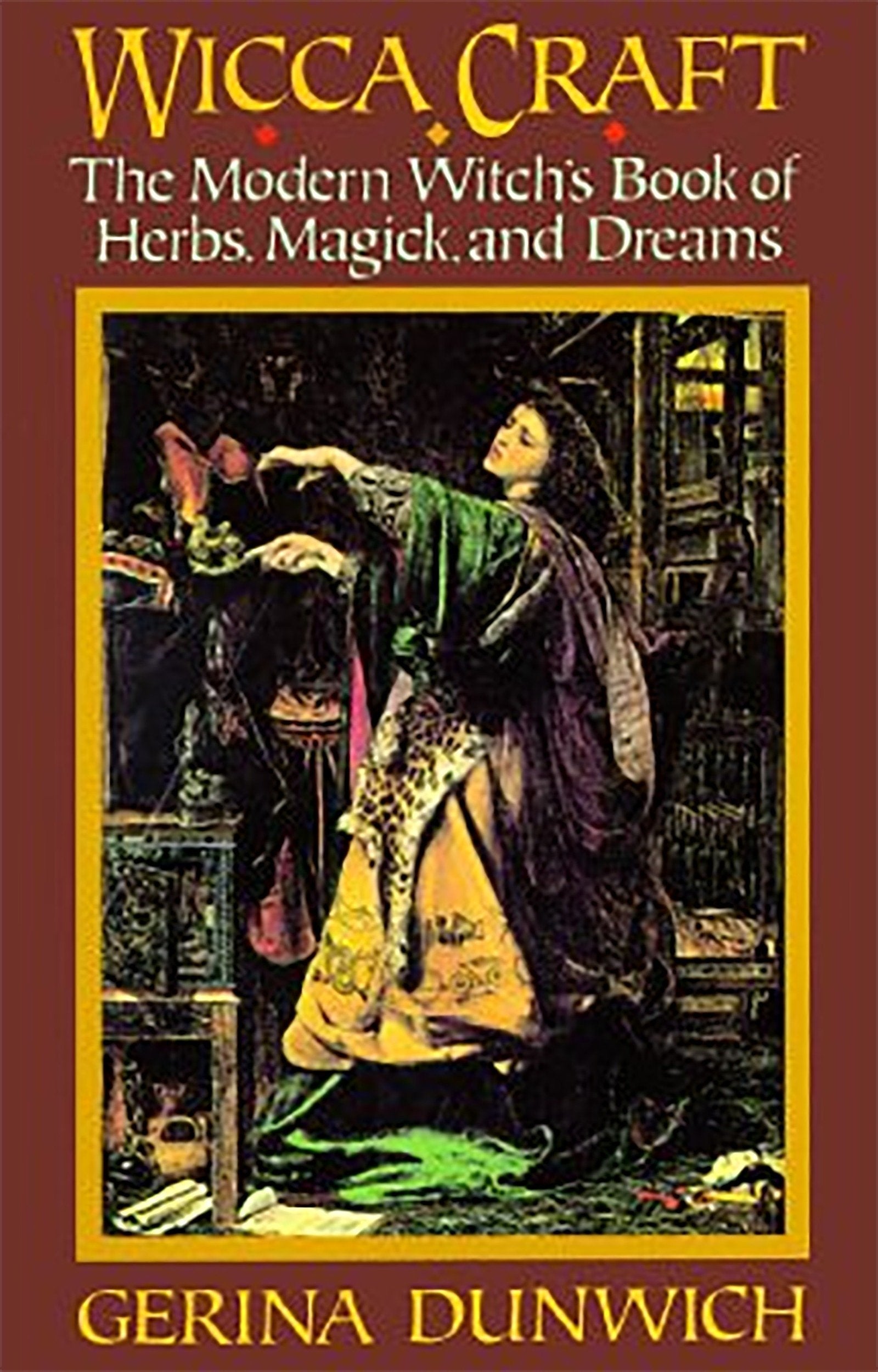 Wicca Craft: The Modern Witches Book of Herbs, Magick and Dreams (Library of the Mystic Arts) used book depot