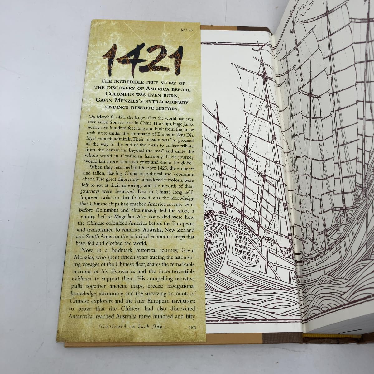 1421: The Year China Discovered America used book depot