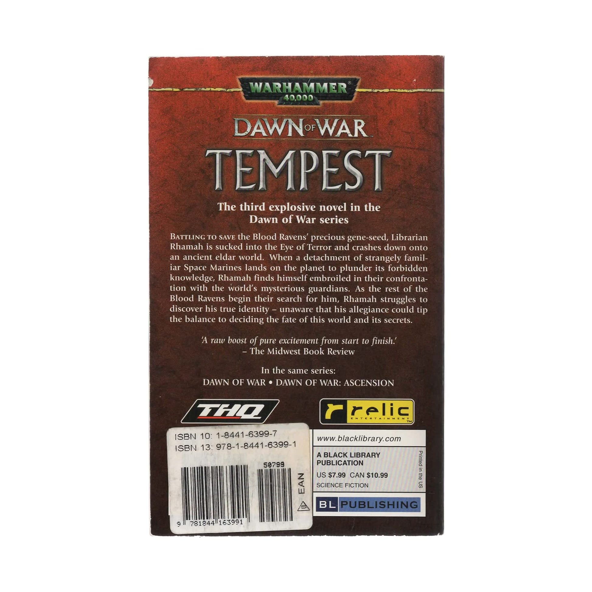 Dawn of War: Tempest used book depot