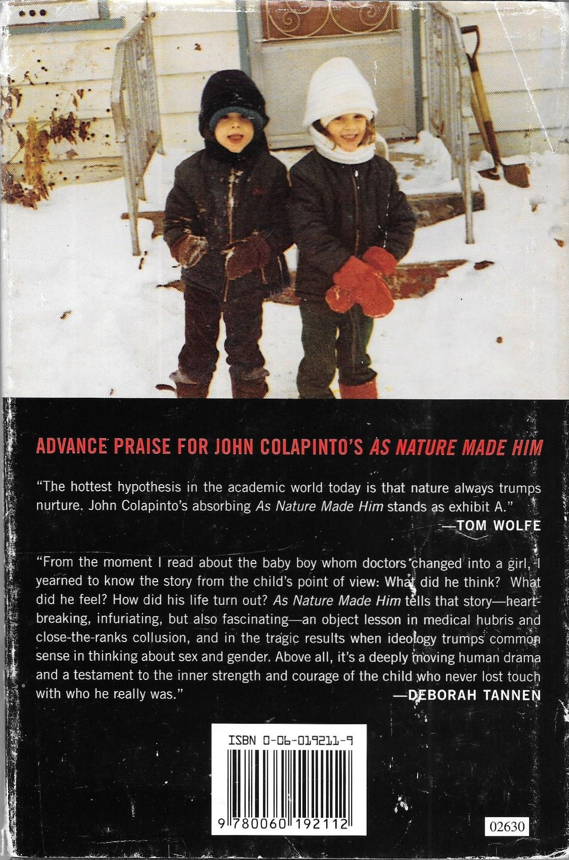 As Nature Made Him: The Boy Who Was Raised as A Girl used book depot