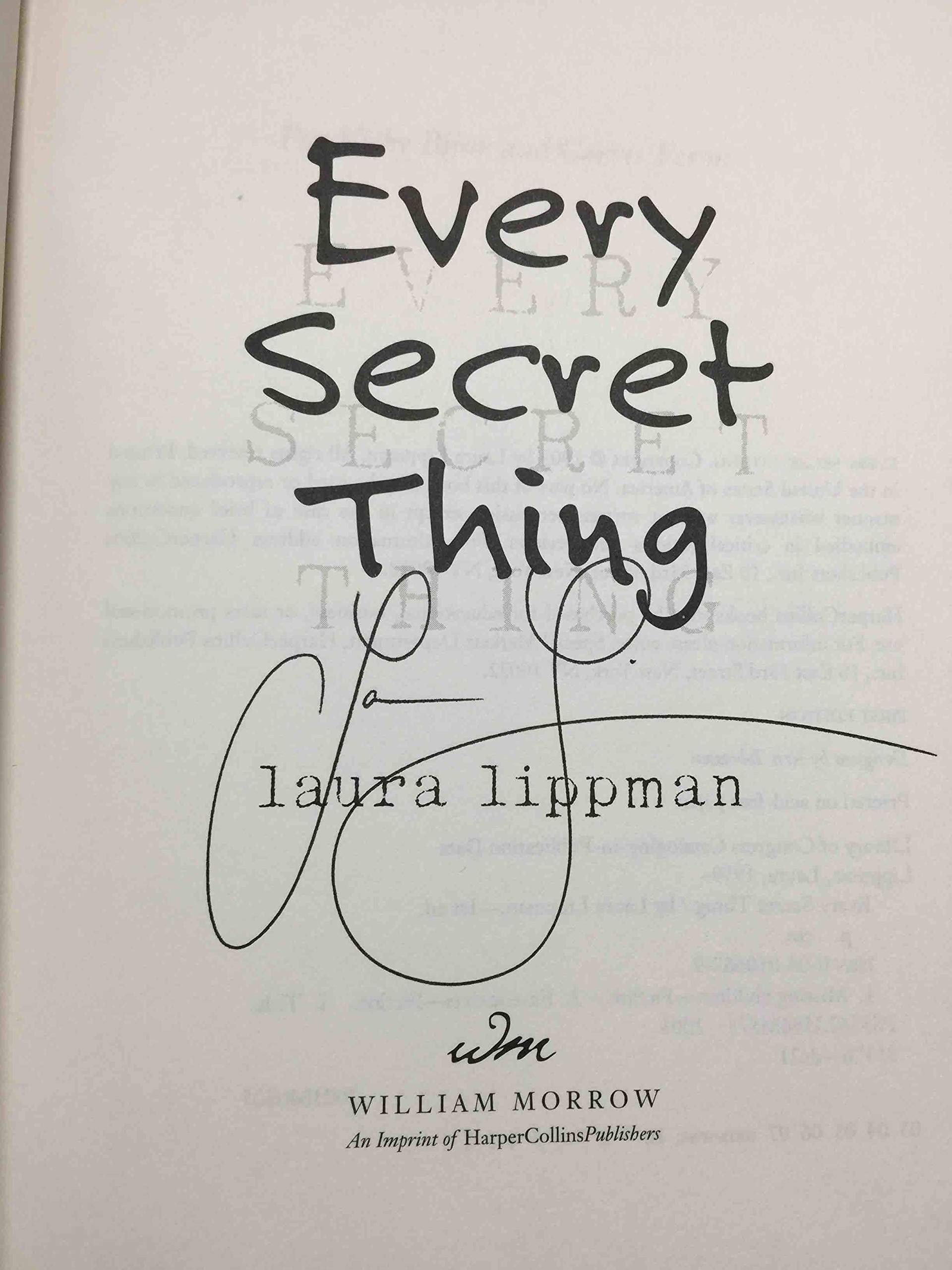 Every Secret Thing: A Novel used book depot