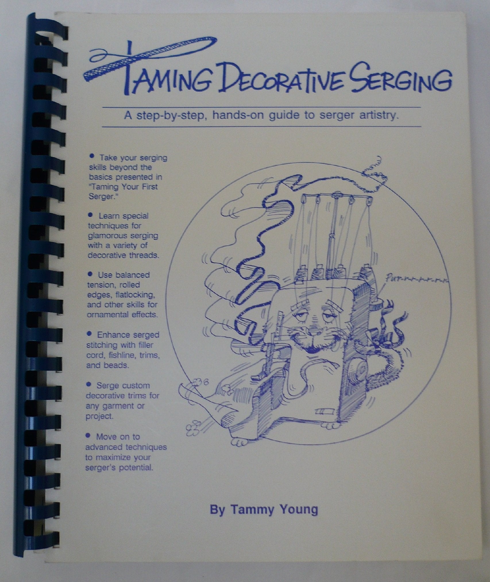 Taming Decorative Serging used book depot