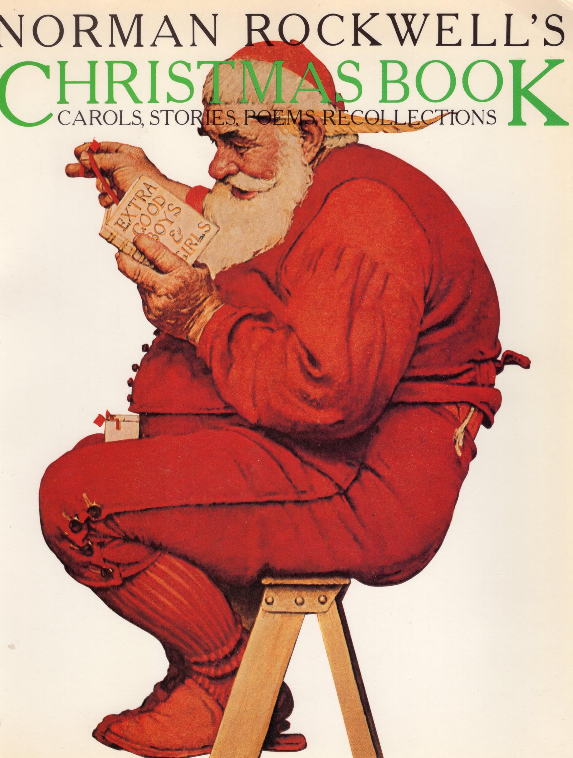 Norman Rockwell's Christmas Book : Carols, Stories, Poems, Recollections used book depot