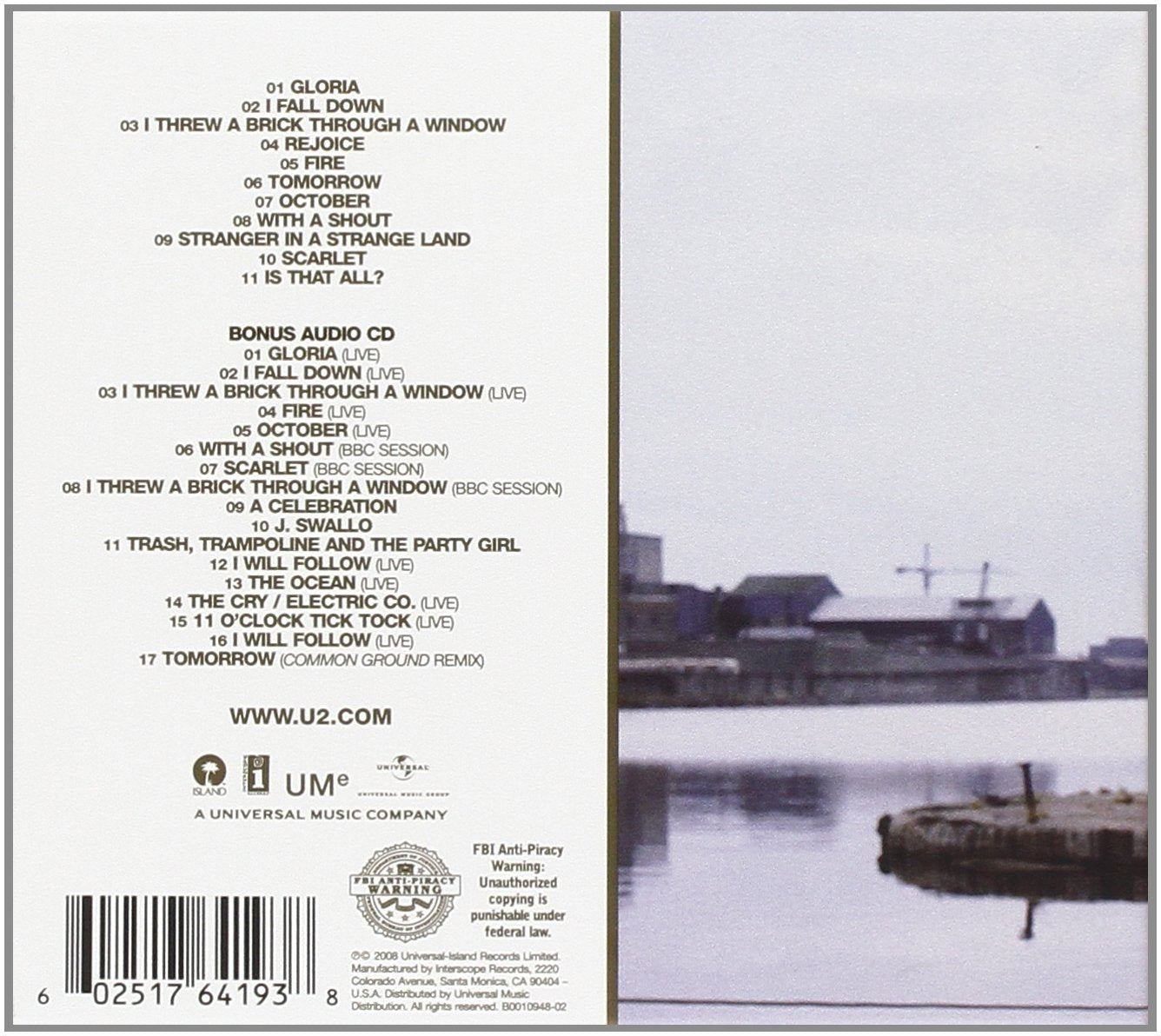 U2 Deluxe Edition Box Set used book depot