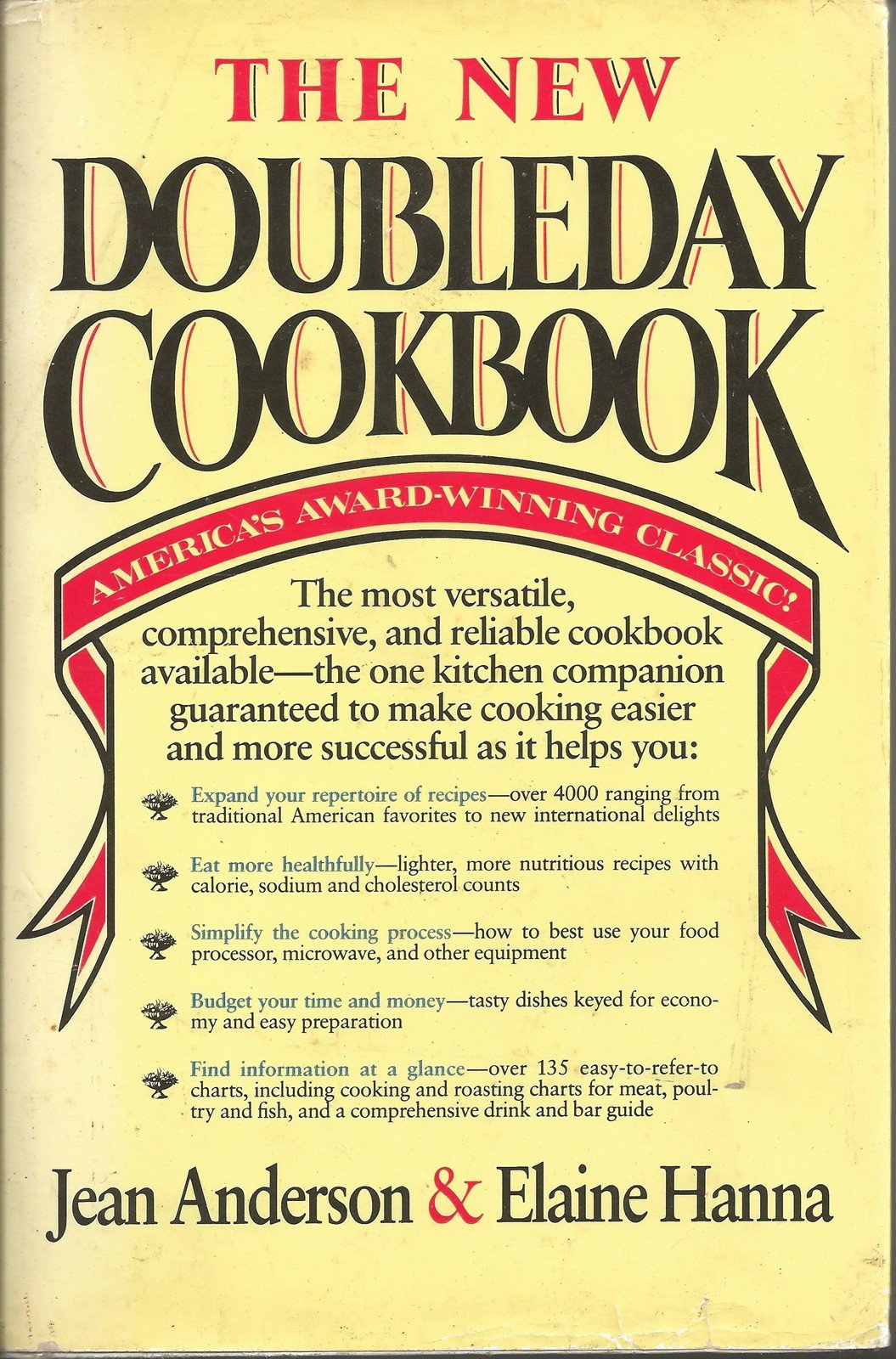 The New Doubleday Cookbook used book depot