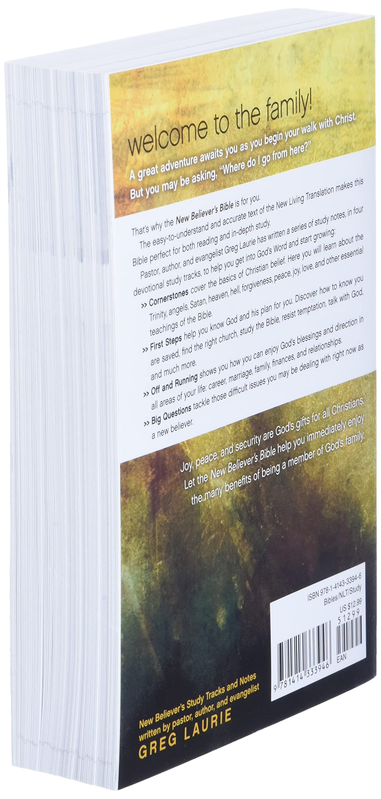 New Believer's Bible Compact NLT (Softcover)