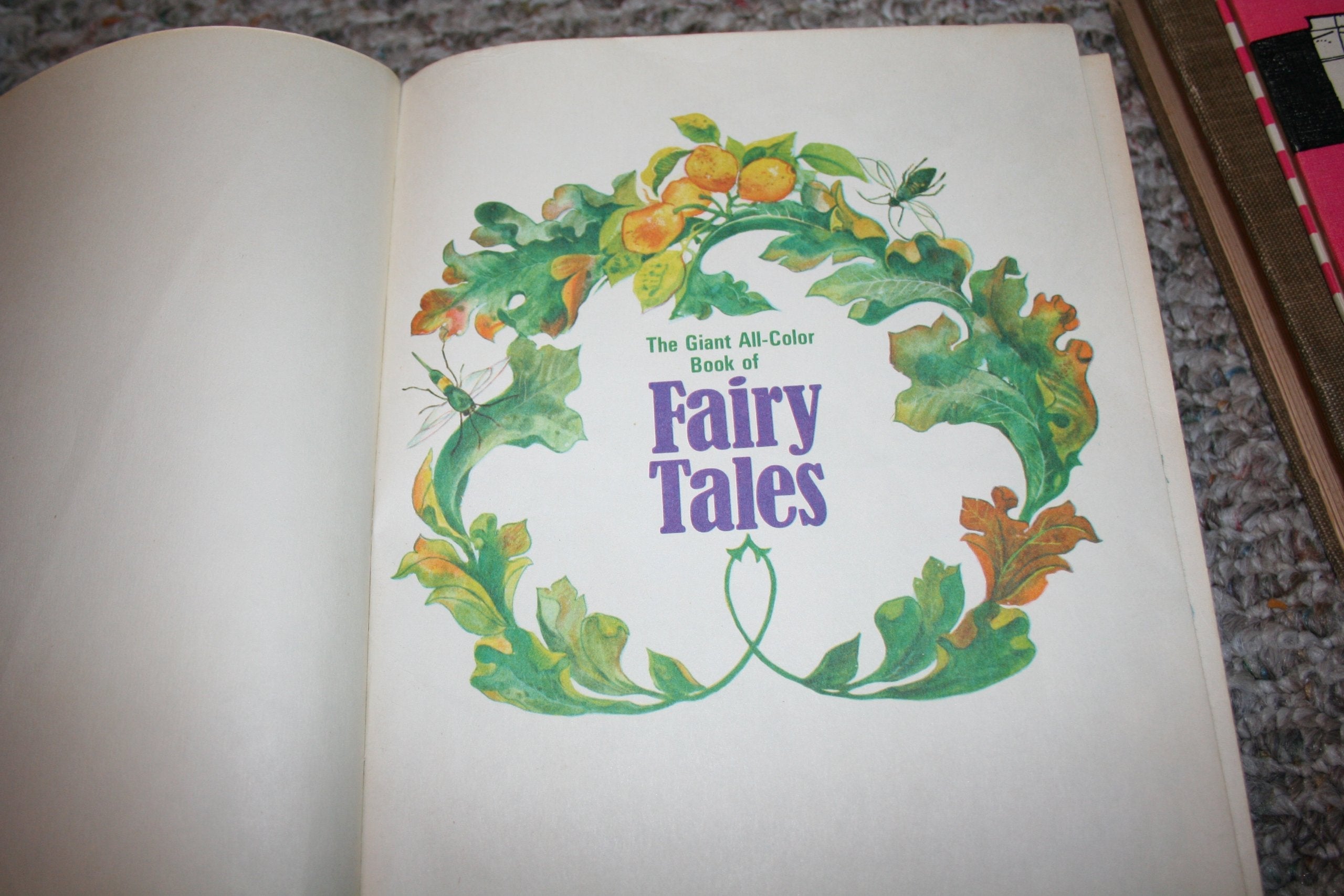 The Giant All-Color Book of Fairy Tales used book depot