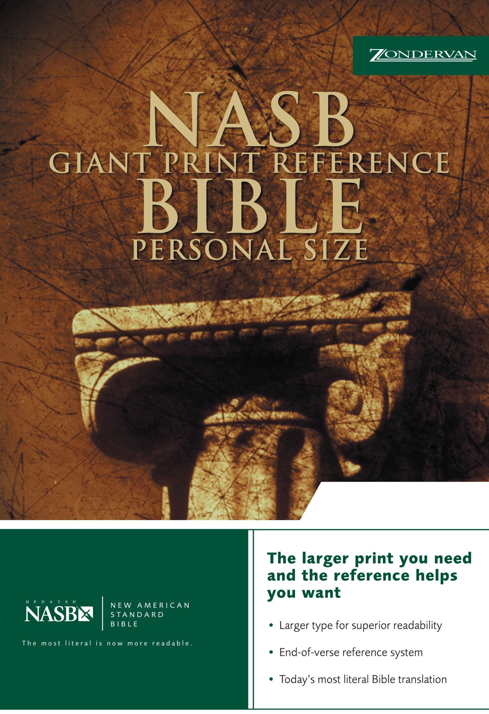 NASB Giant Print Reference, Personal Size used book depot