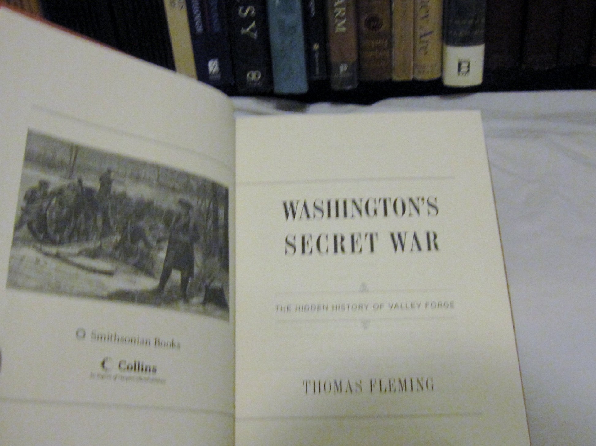 Washington's Secret War: The Hidden History of Valley Forge used book depot