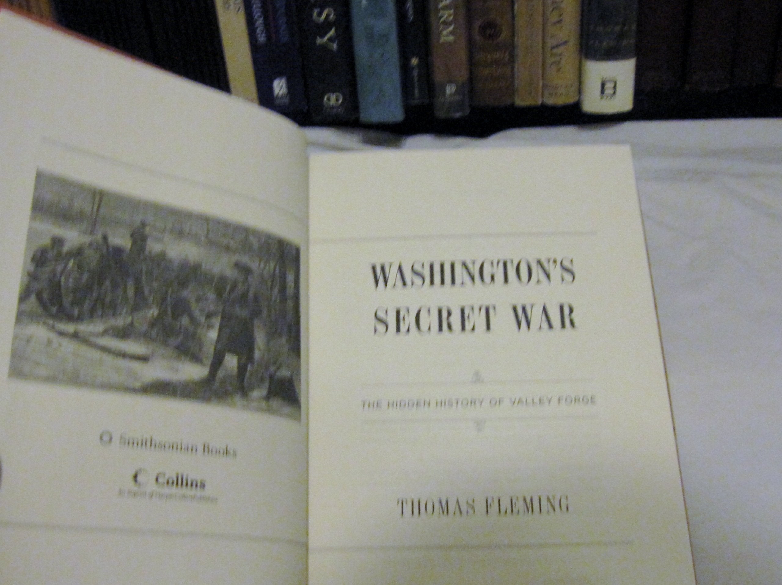 Washington's Secret War: The Hidden History of Valley Forge used book depot