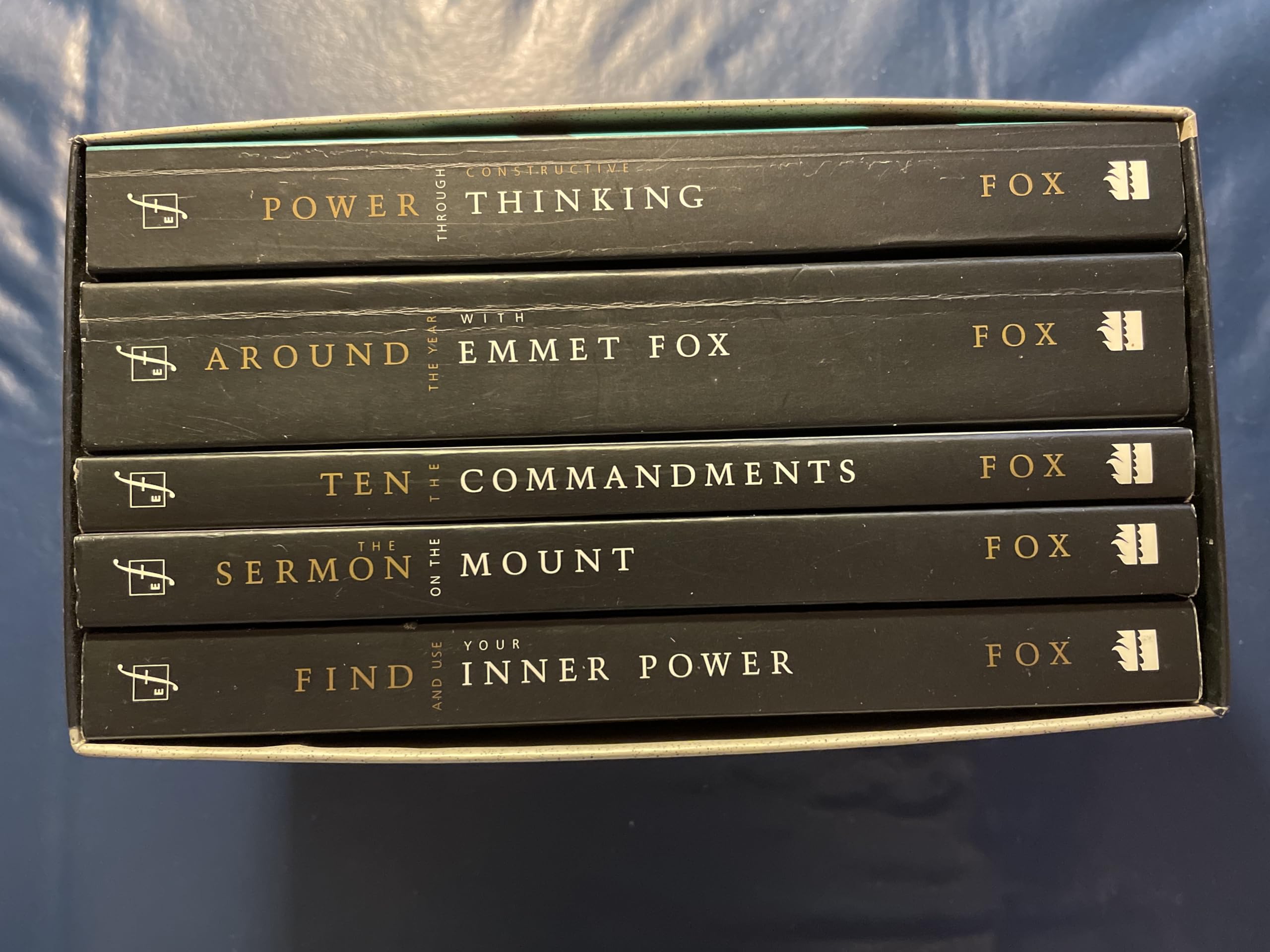 The Emmet Fox Treasury--Five Spiritual Classics: Around the Year With Emmet Fox, Find & Use Your Inner Power, The Ten Commandments, The Sermon on the Mount, Power Through Constructive Thinkin