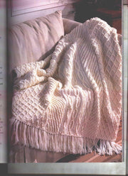 Herrschner's Blue-Ribbon Knit and Crochet Afghans used book depot