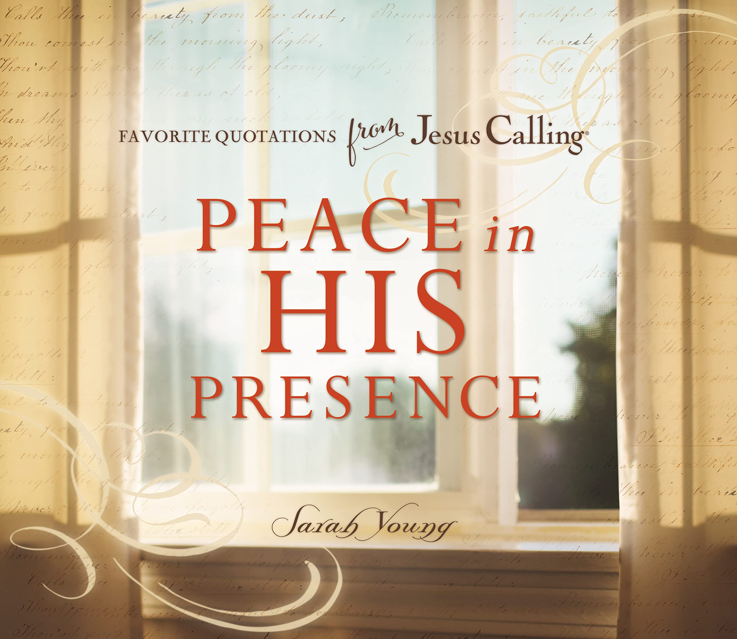 Peace in His Presence: Favorite Quotations from Jesus Calling used book depot