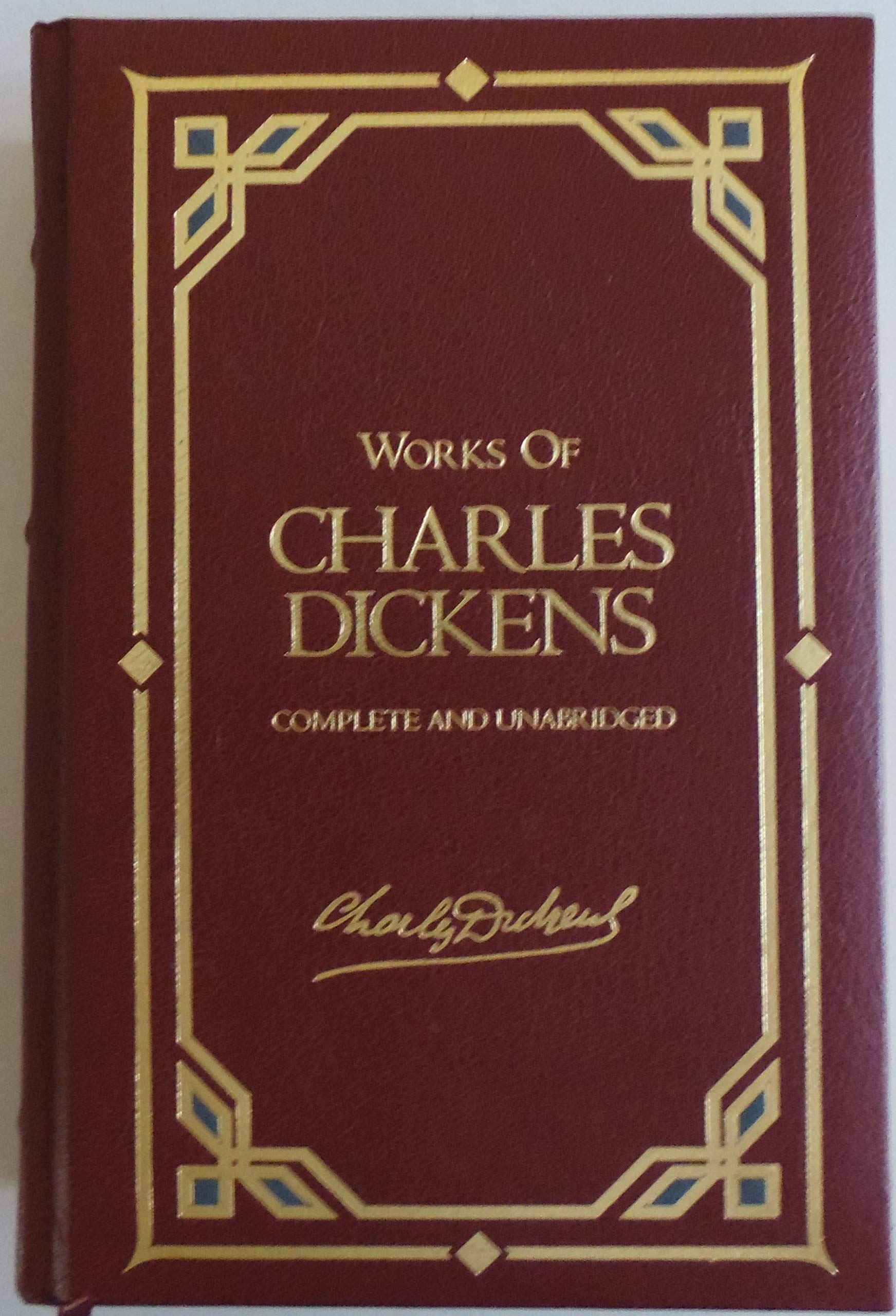 Charles Dickens Four Complete Novels (Great Expectations, Hard Times, A Christmas Carol, A Tale of Two Cities) used book depot