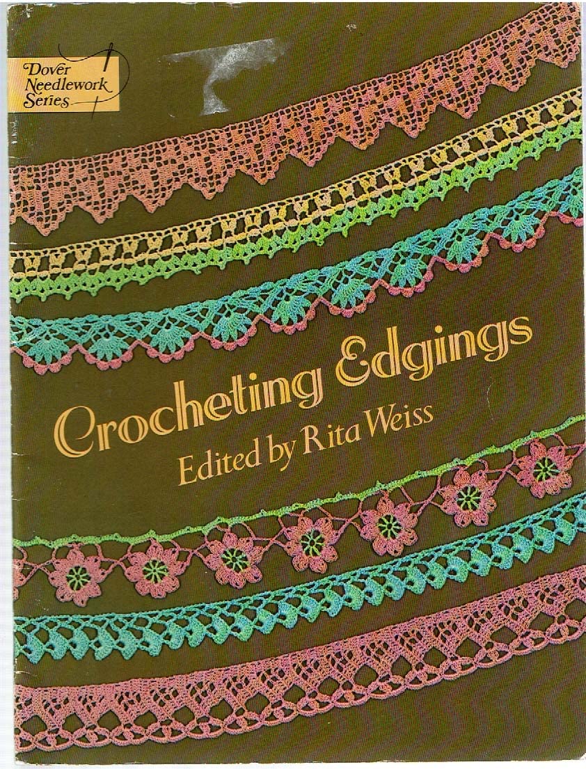 Crocheting Edgings used book depot