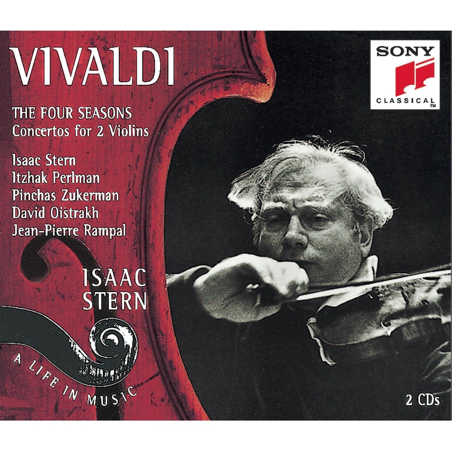 Vivaldi: The Four Seasons; Concertos for Two and Three Violins used book depot