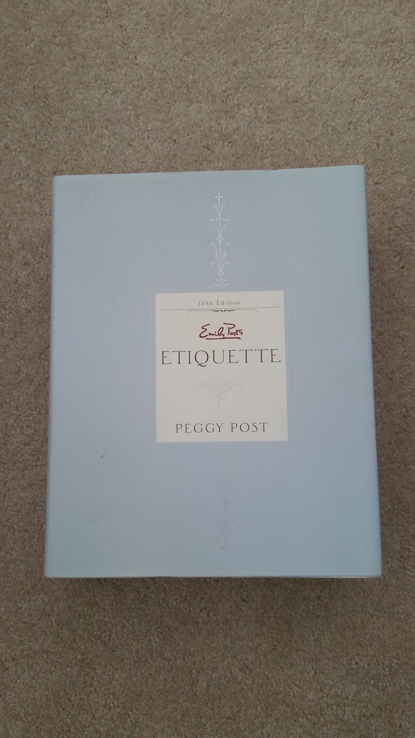 Emily Post's Etiquette (16th Edition) used book depot